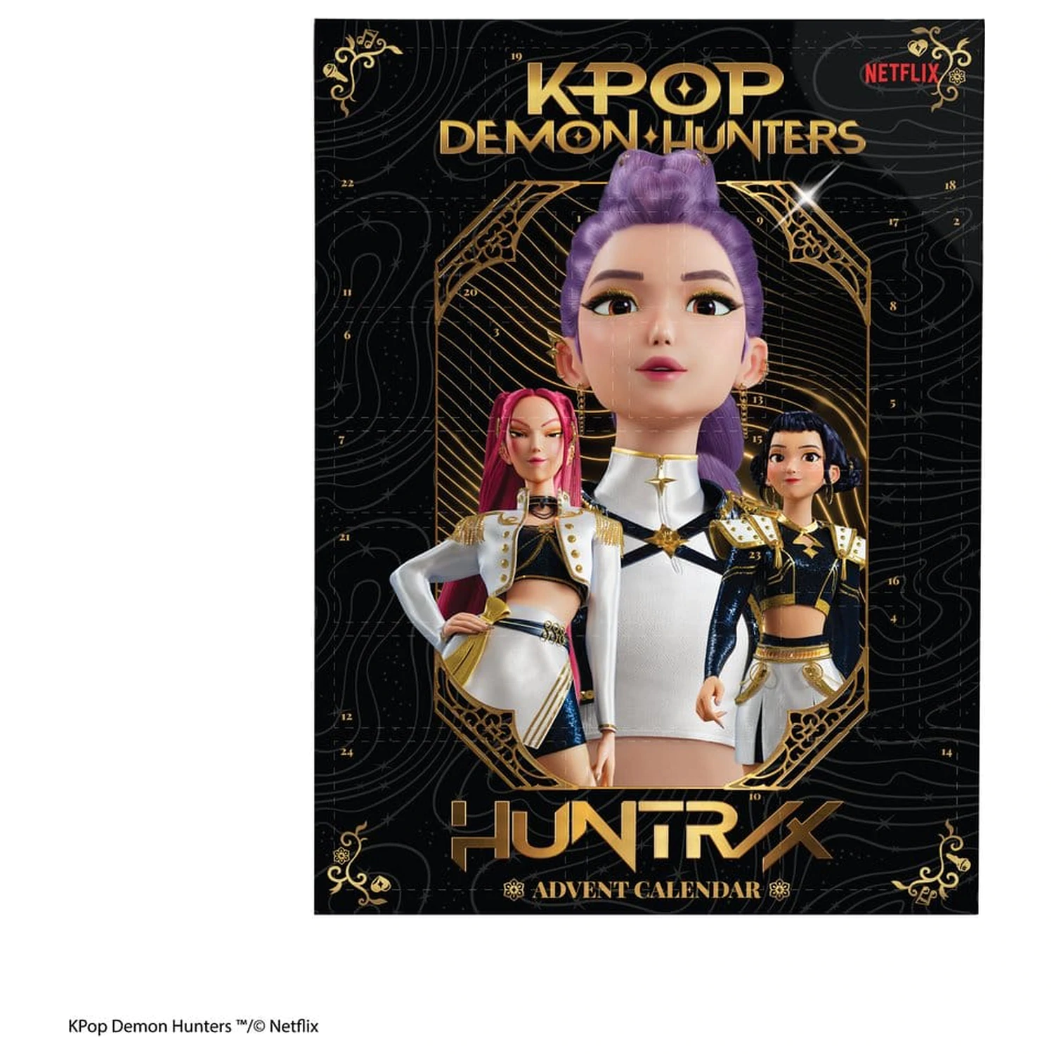 KPop Demon Hunters Classic Adventný Kalendár 2026 produktová fotografia