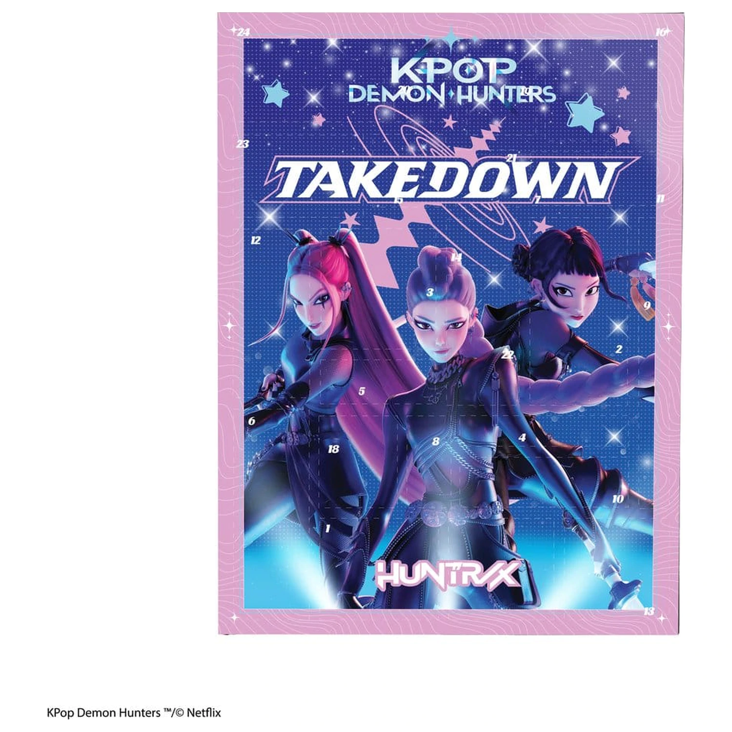 KPop Demon Hunters Classic Adventný Kalendár 2026 produktová fotografia