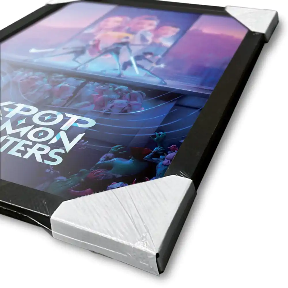 KPop Demon Hunters zberateľský plagát s rámom plagátu Movie Key Art produktová fotografia