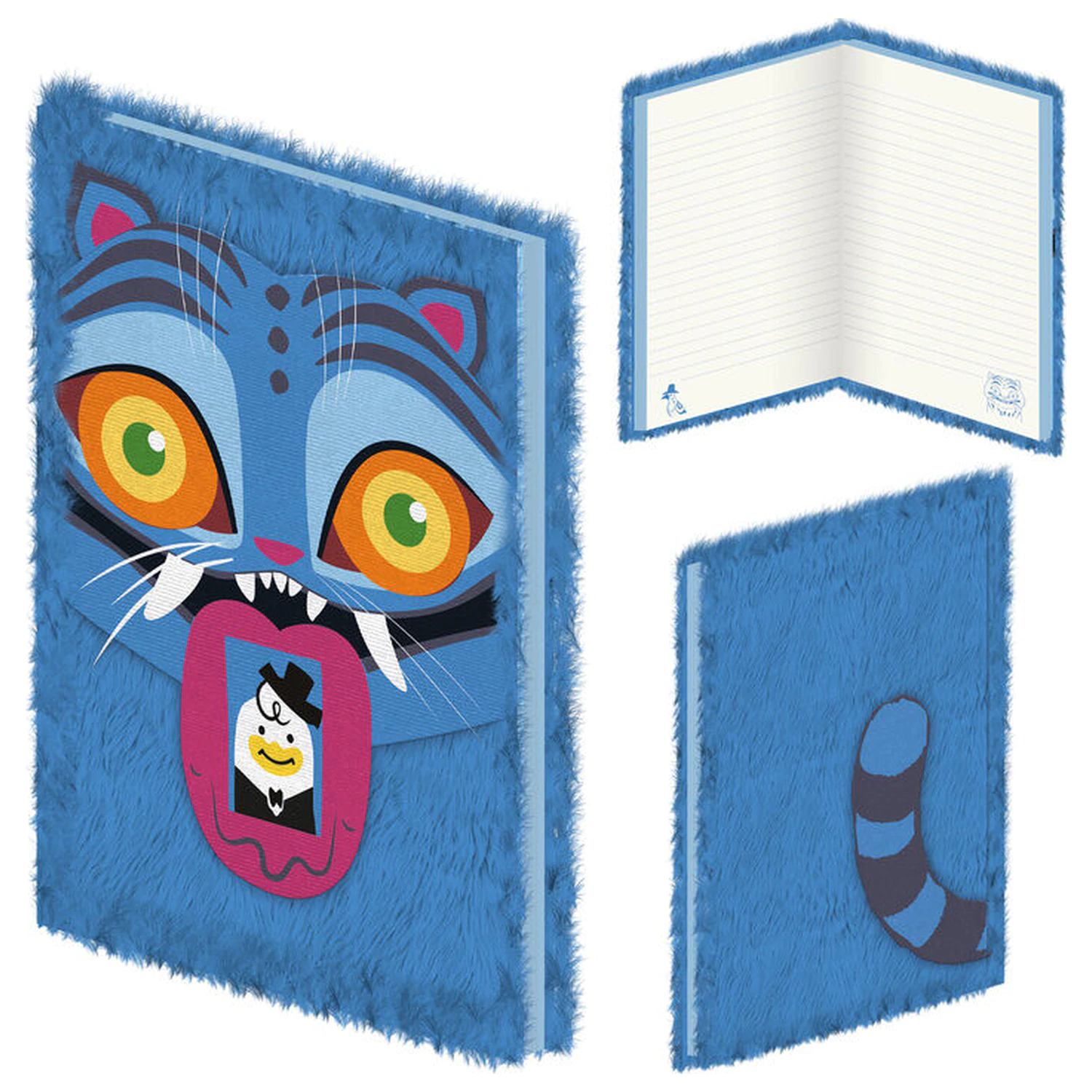 KPop Demon Hunters Derpy A5 plyšový zápisník produktová fotografia