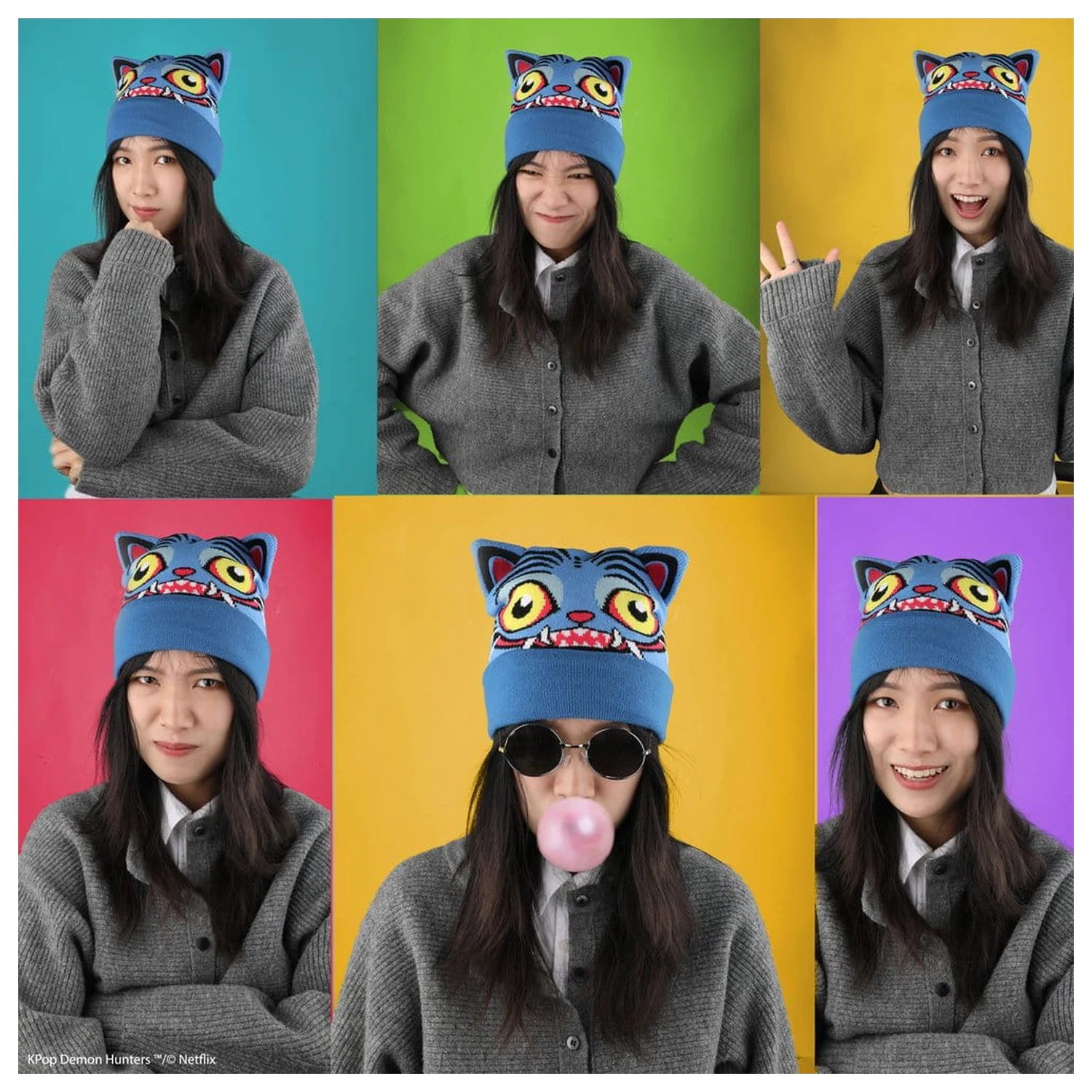 KPop Demon Hunters Derpy čiapka produktová fotografia