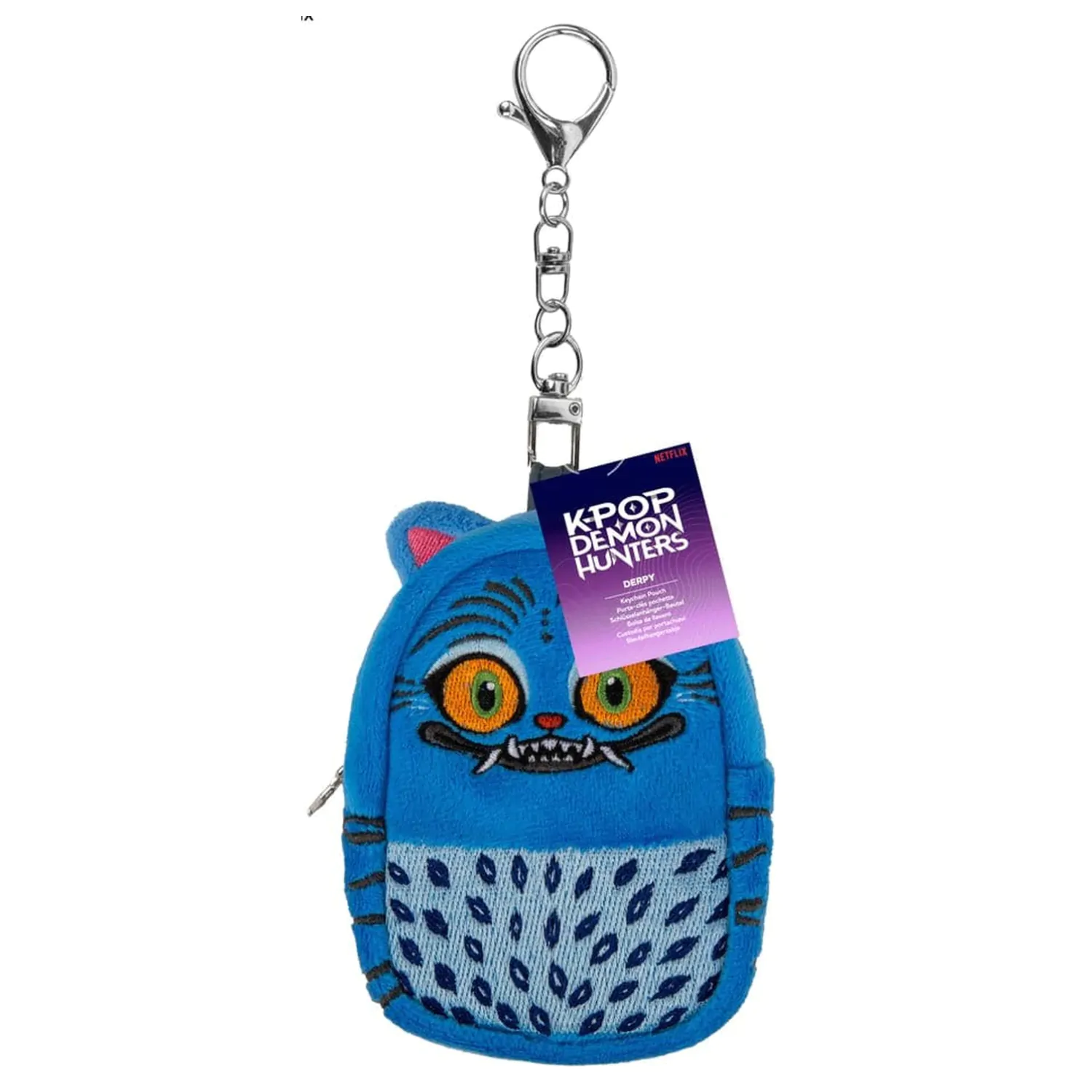 KPop Demon Hunters Keychain Puzdro Derpy produktová fotografia
