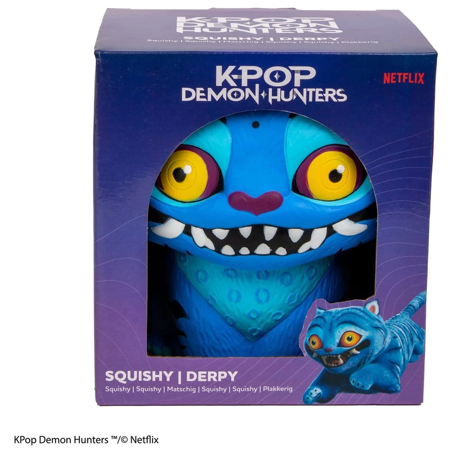 KPop Demon Hunters Squishy Anti Stresová figúrka Derpy produktová fotografia