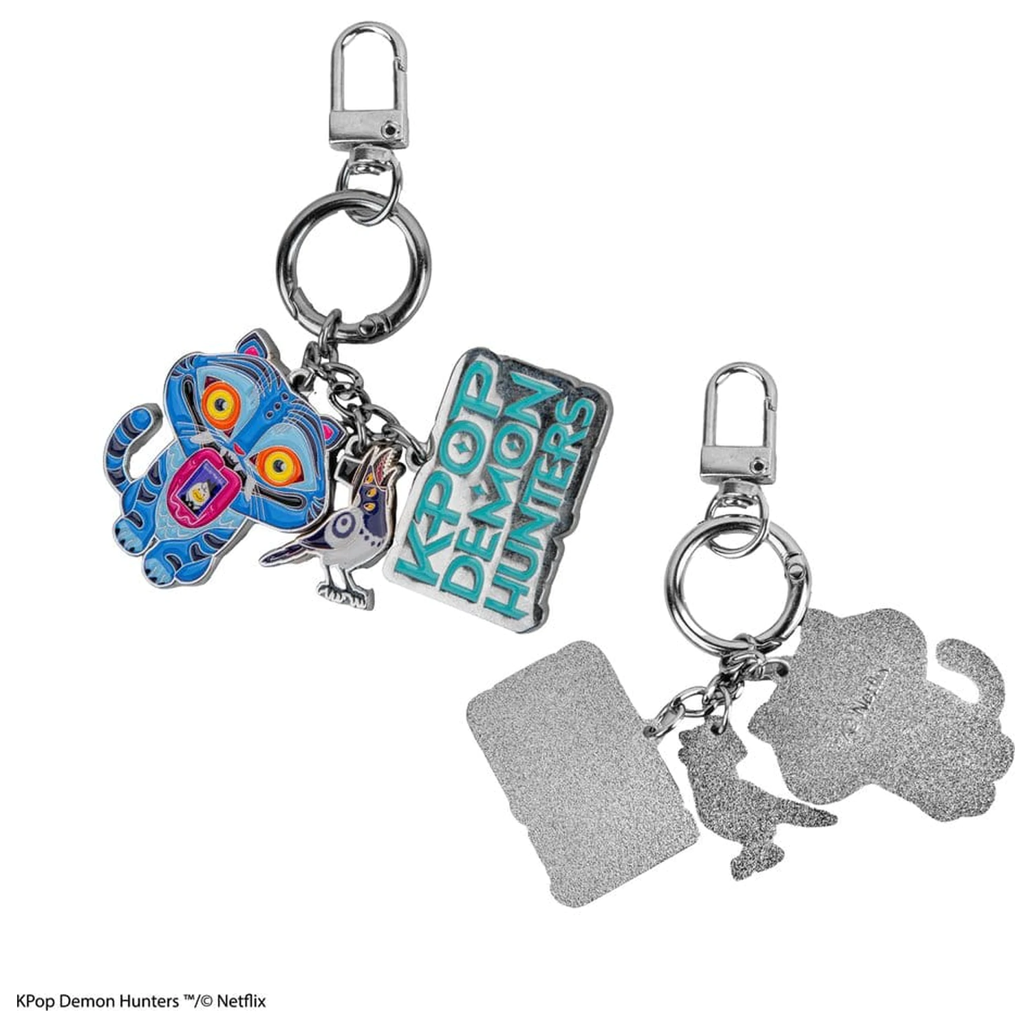 KPop Demon Hunters Charm prívesok na kľúče Derpy & Sussie produktová fotografia