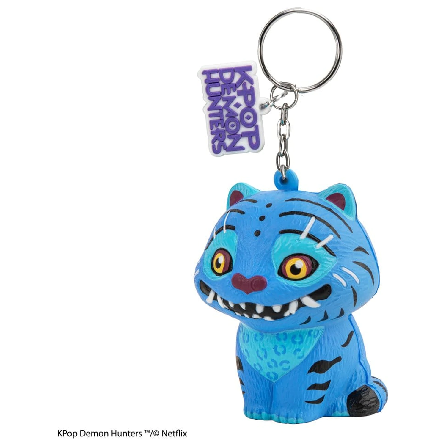 KPop Demon Hunters Mäkká kľúčenka Derpy Tiger produktová fotografia