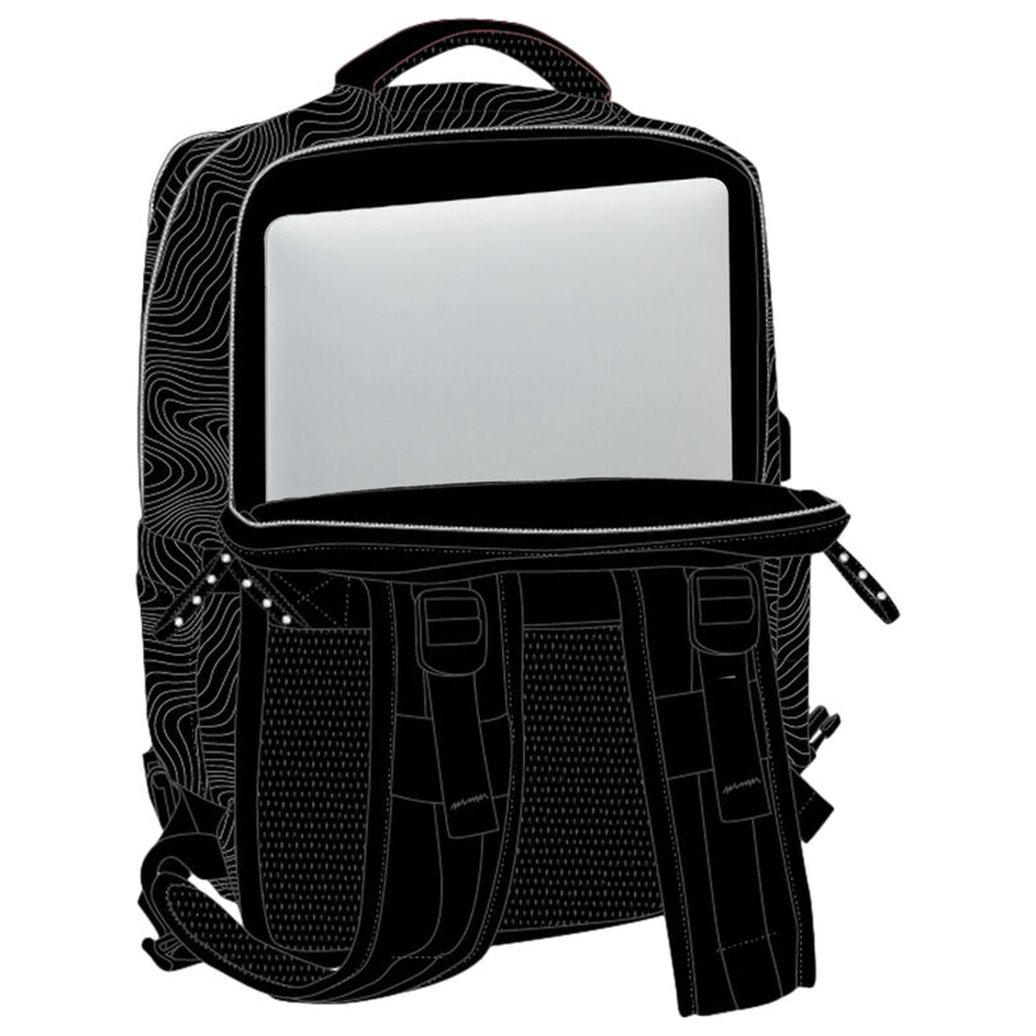 Demon Hunters Kpop Energy Cabin cestovný batoh 44 cm produktová fotografia