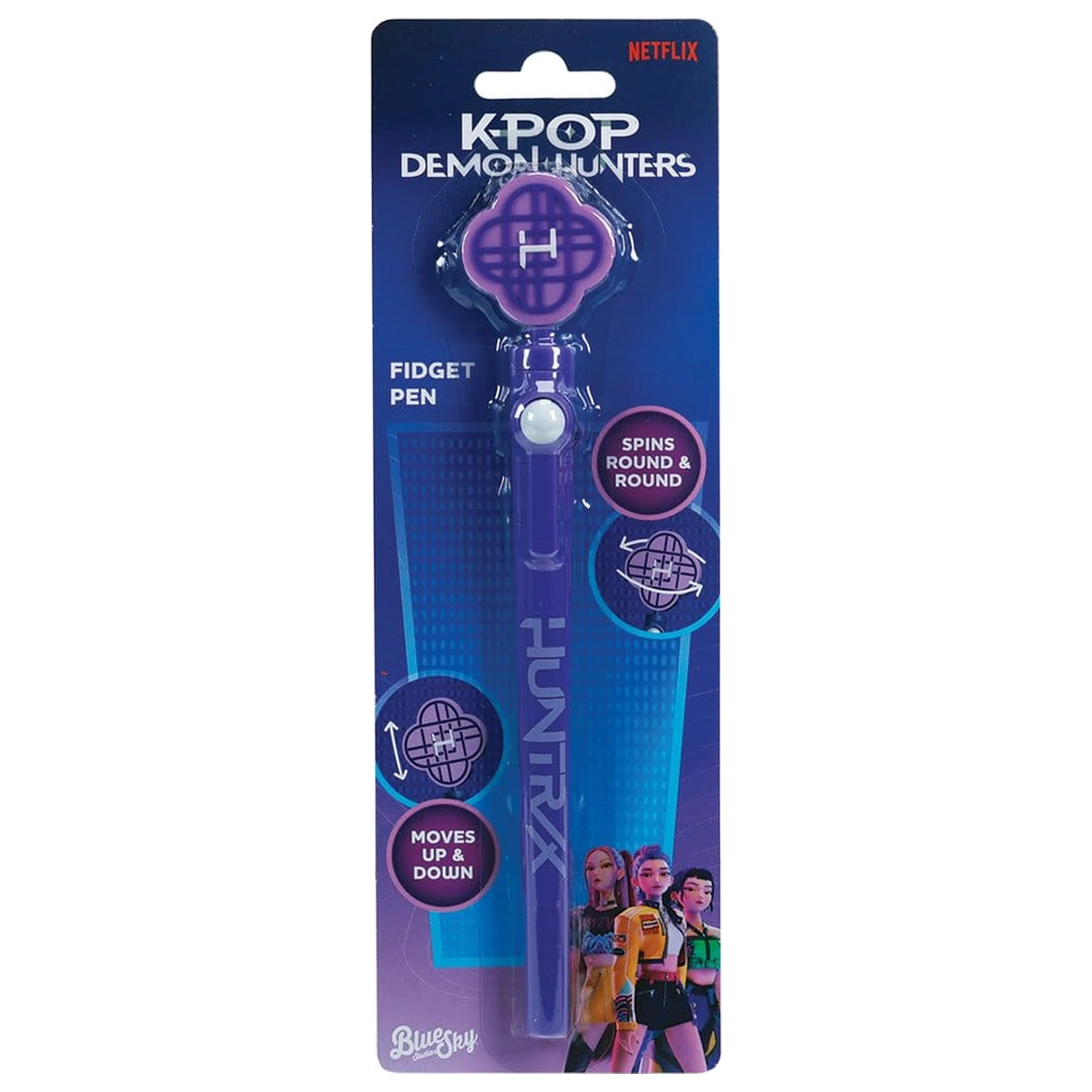 KPop Demon Hunters Fidget Pen Huntr/x produktová fotografia