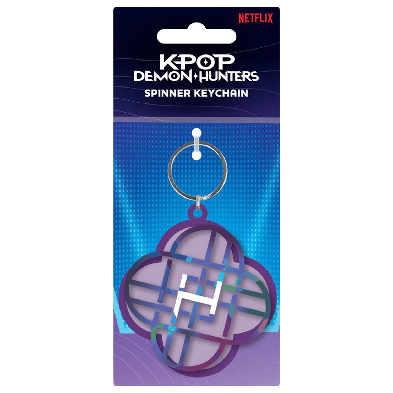 KPop Demon Hunters otočná kľúčenka produktová fotografia