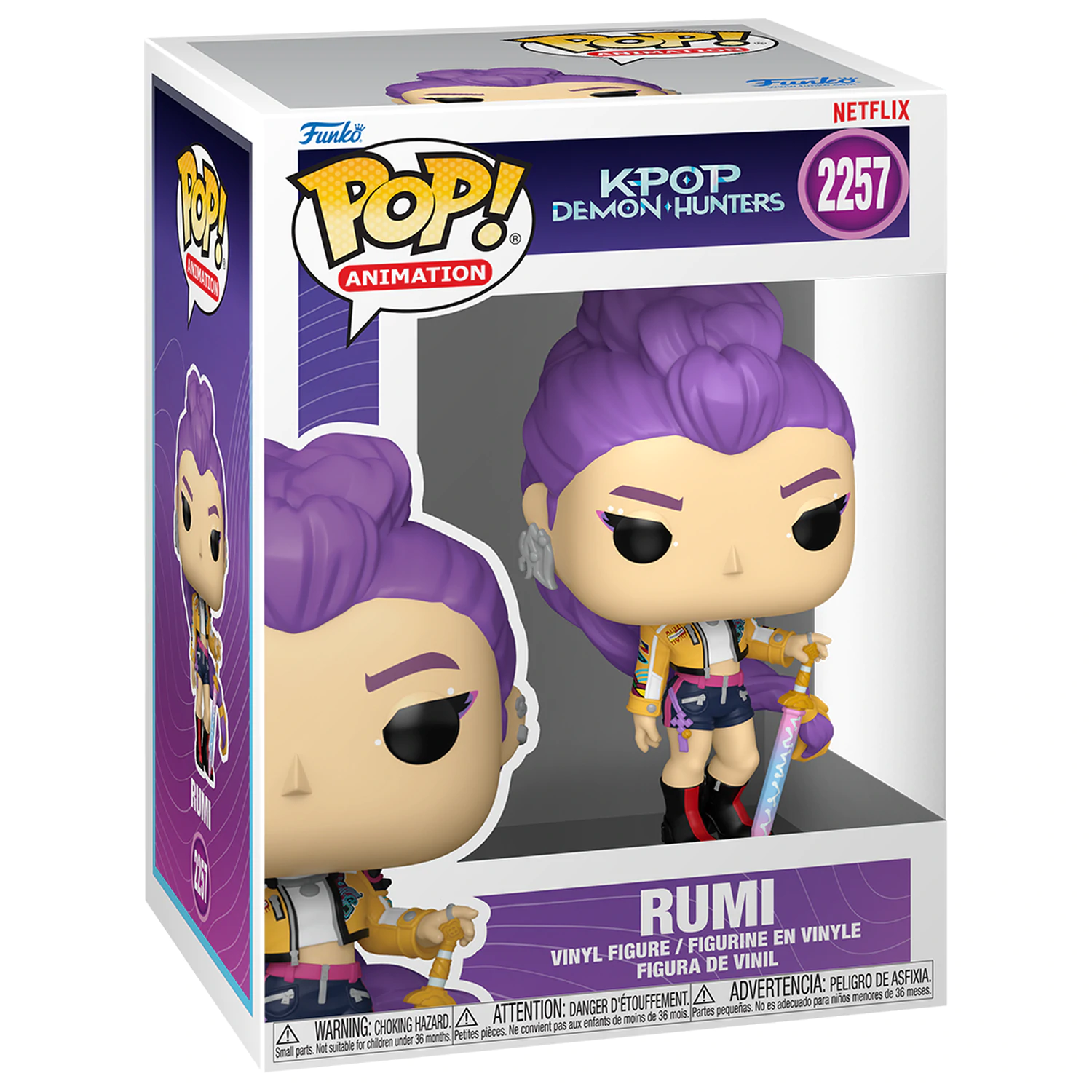 KPop Demon Hunters Funko POP! Animation Vinylová figúrka Rumi 9 cm produktová fotografia