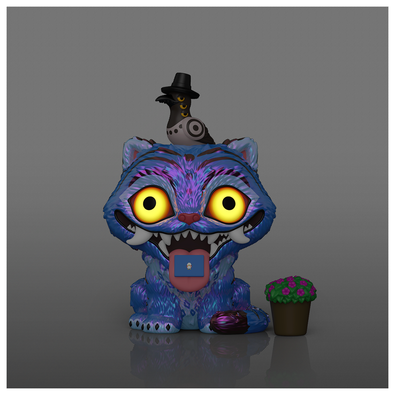 KPop Demon Hunters Funko POP! Animation Vinylová figúrka Tiger s vtákom 9 cm produktová fotografia