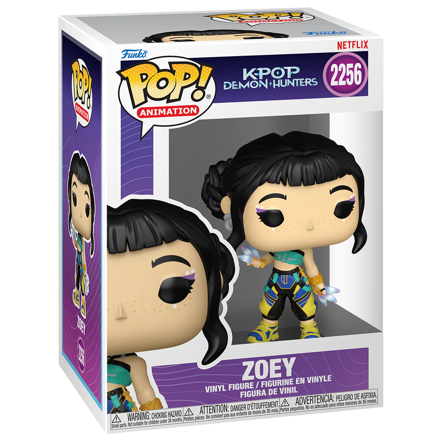 KPop Demon Hunters Funko POP! Animation Vinylová figúrka Zoey 9 cm produktová fotografia