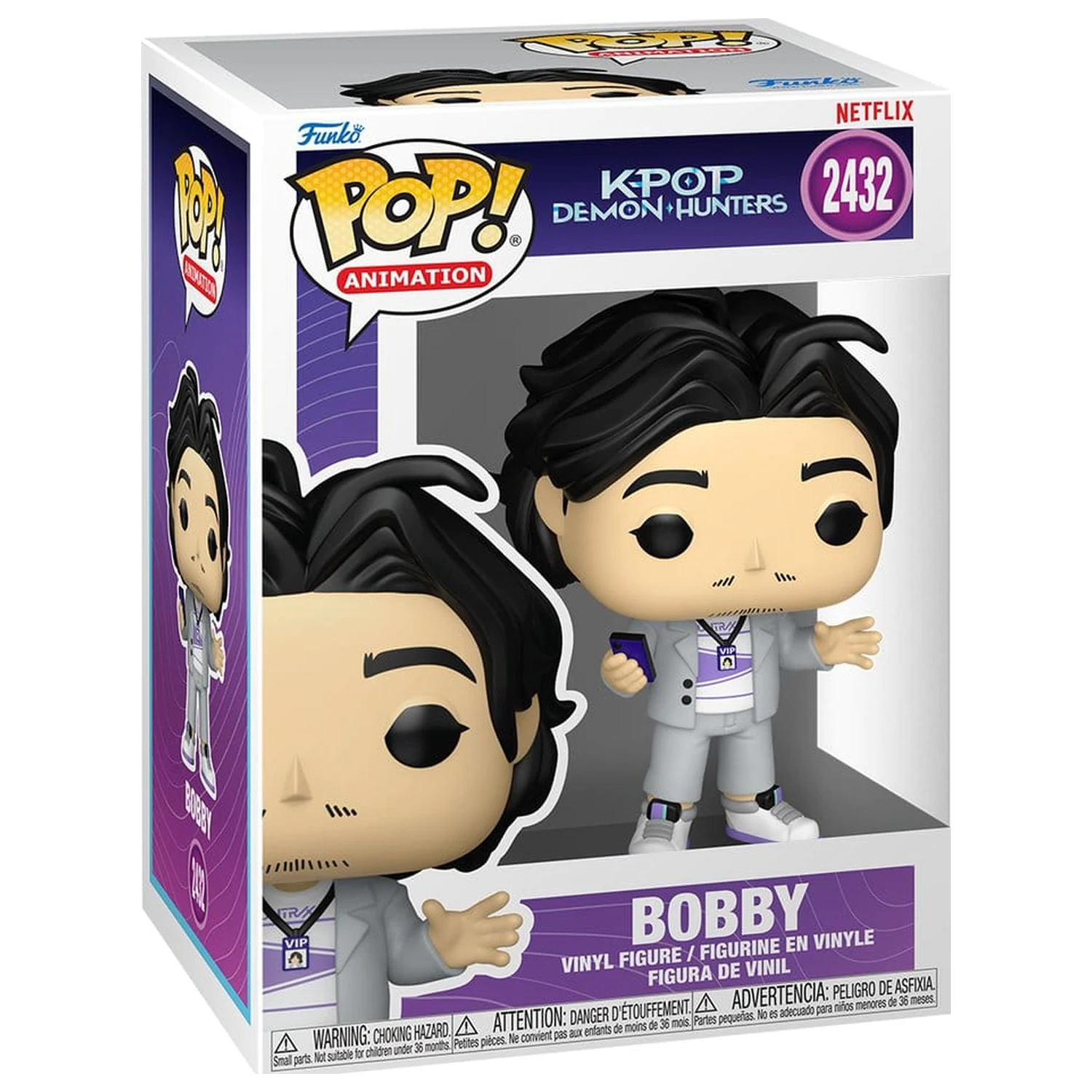 KPop Demon Hunters Funko POP! Animation Vinyl figúrka Bobby 9 cm produktová fotografia