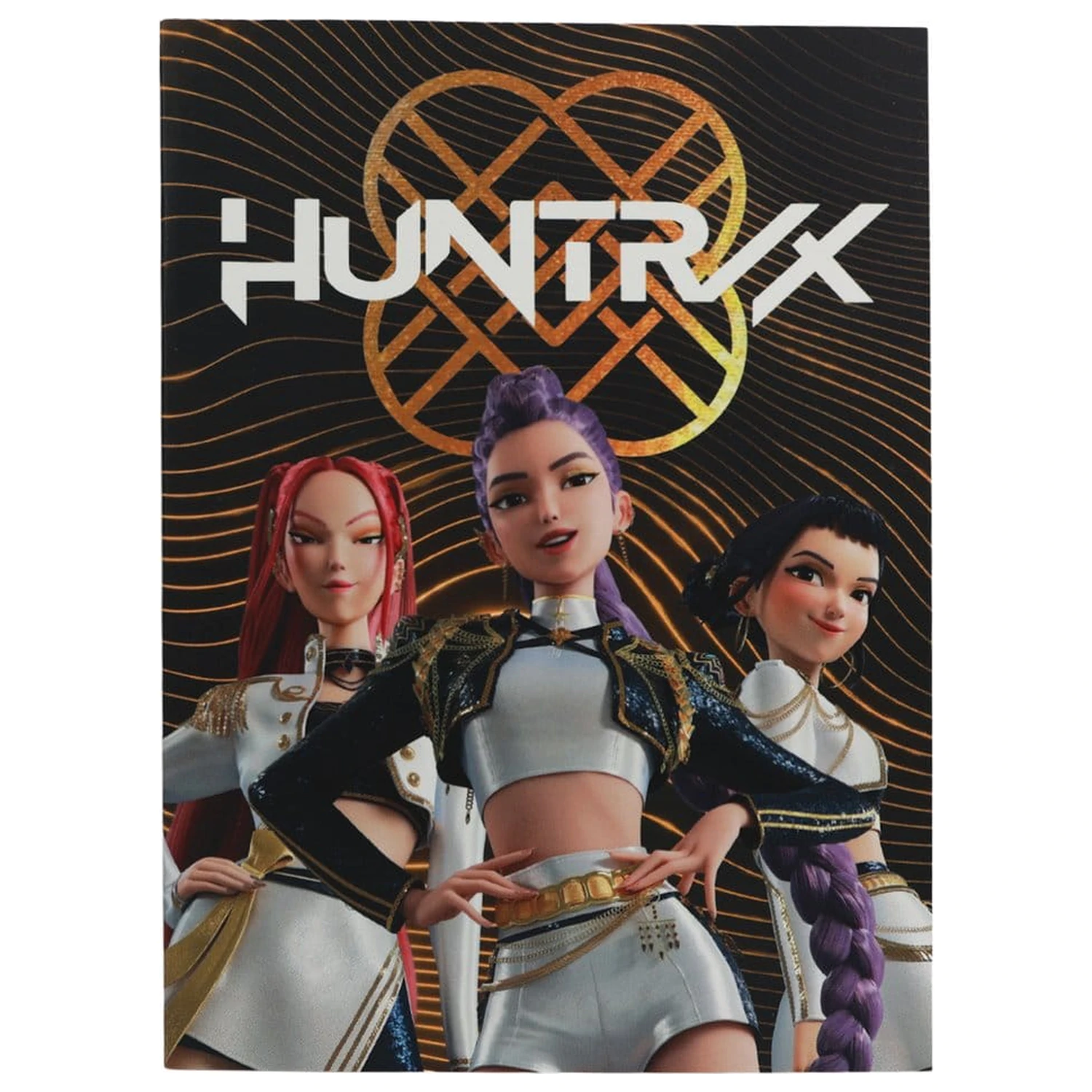 KPop Demon Hunters Stationery Set, 10-kusové zlaté balenie produktová fotografia