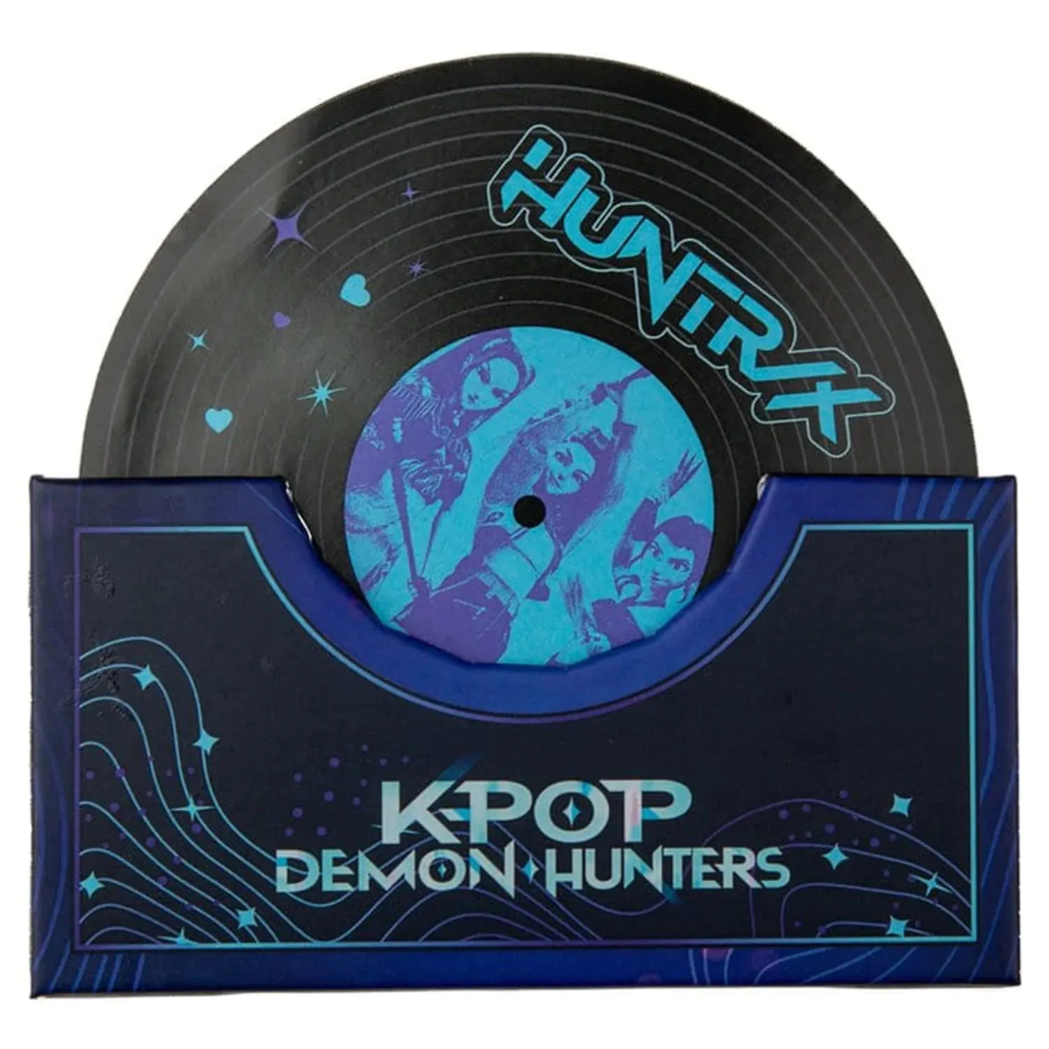 KPop Demon Hunters Sada 4 podložiek Hunters & Demons Soundtrack produktová fotografia