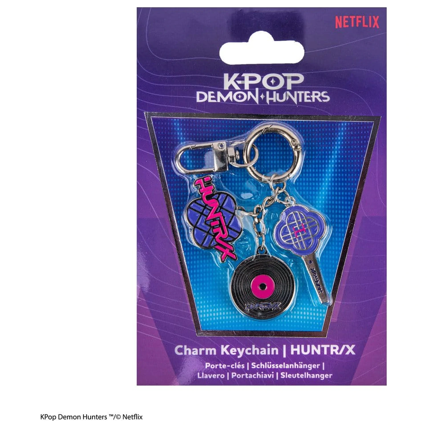KPop Demon Hunters Charm prívesok na kľúče HUNTR/X produktová fotografia