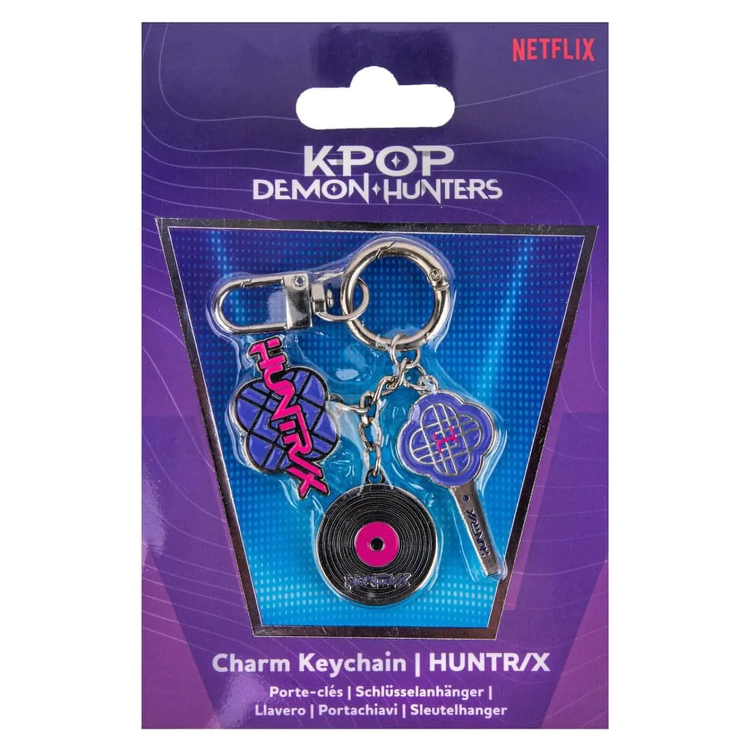 KPop Demon Hunters Charm prívesok na kľúče HUNTR/X produktová fotografia