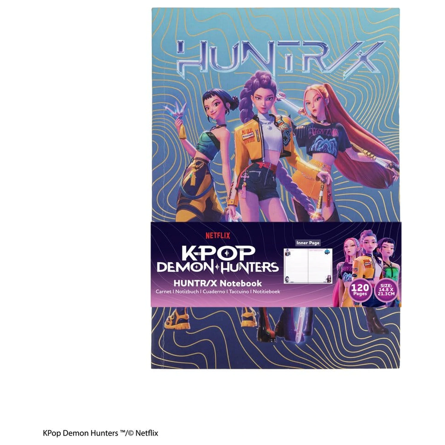 KPop Demon Hunters Zápisník HUNTR/X produktová fotografia