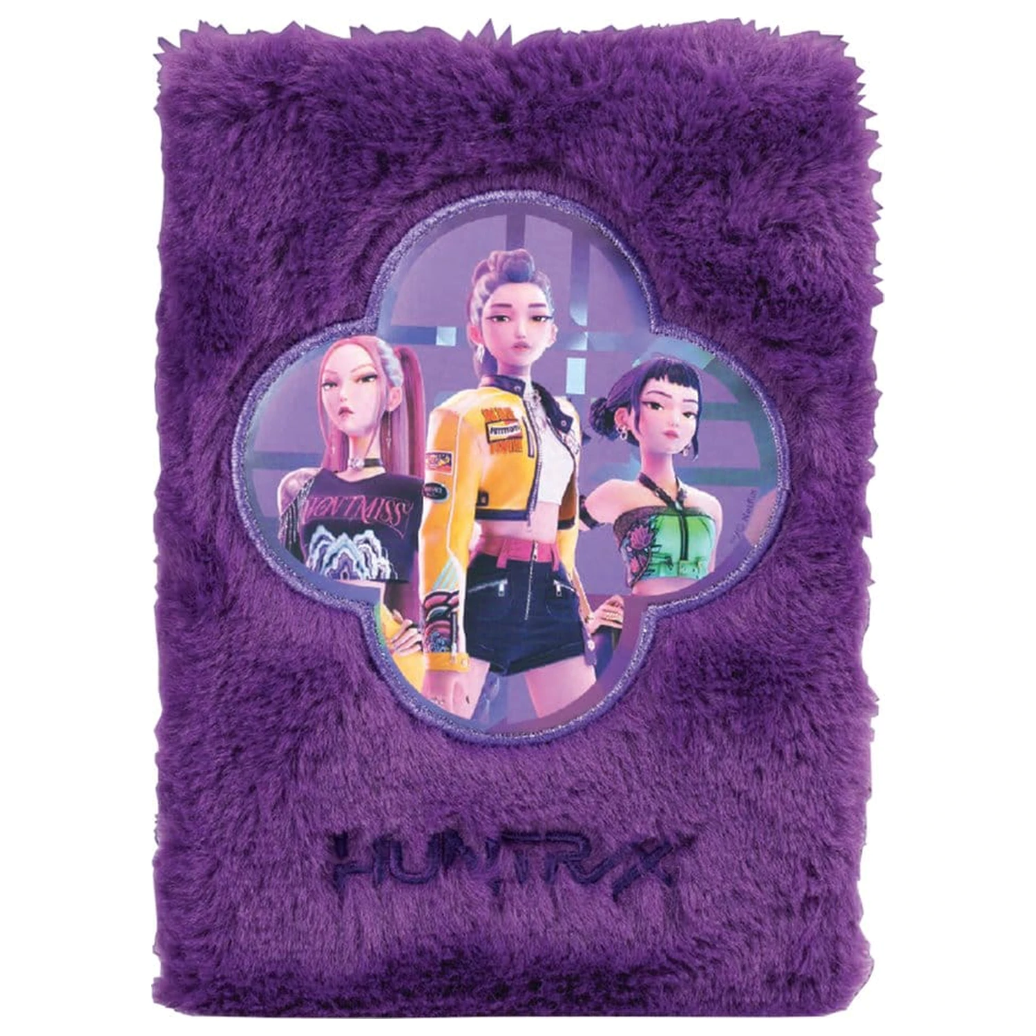 KPop Demon Hunters A5 Zápisník Huntr/x Plyš produktová fotografia