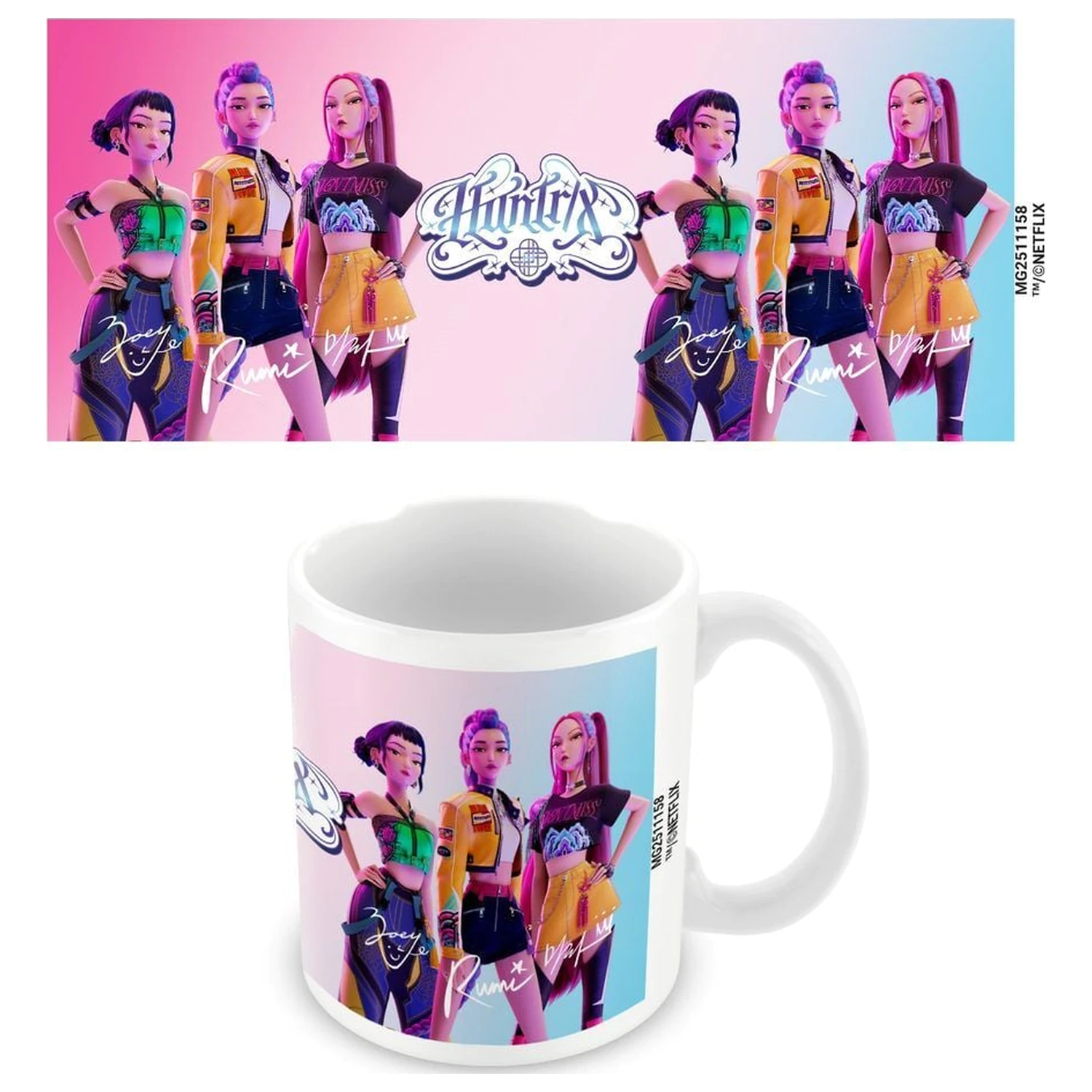Kpop Demon Hunters Huntrix hrnček 325ml produktová fotografia