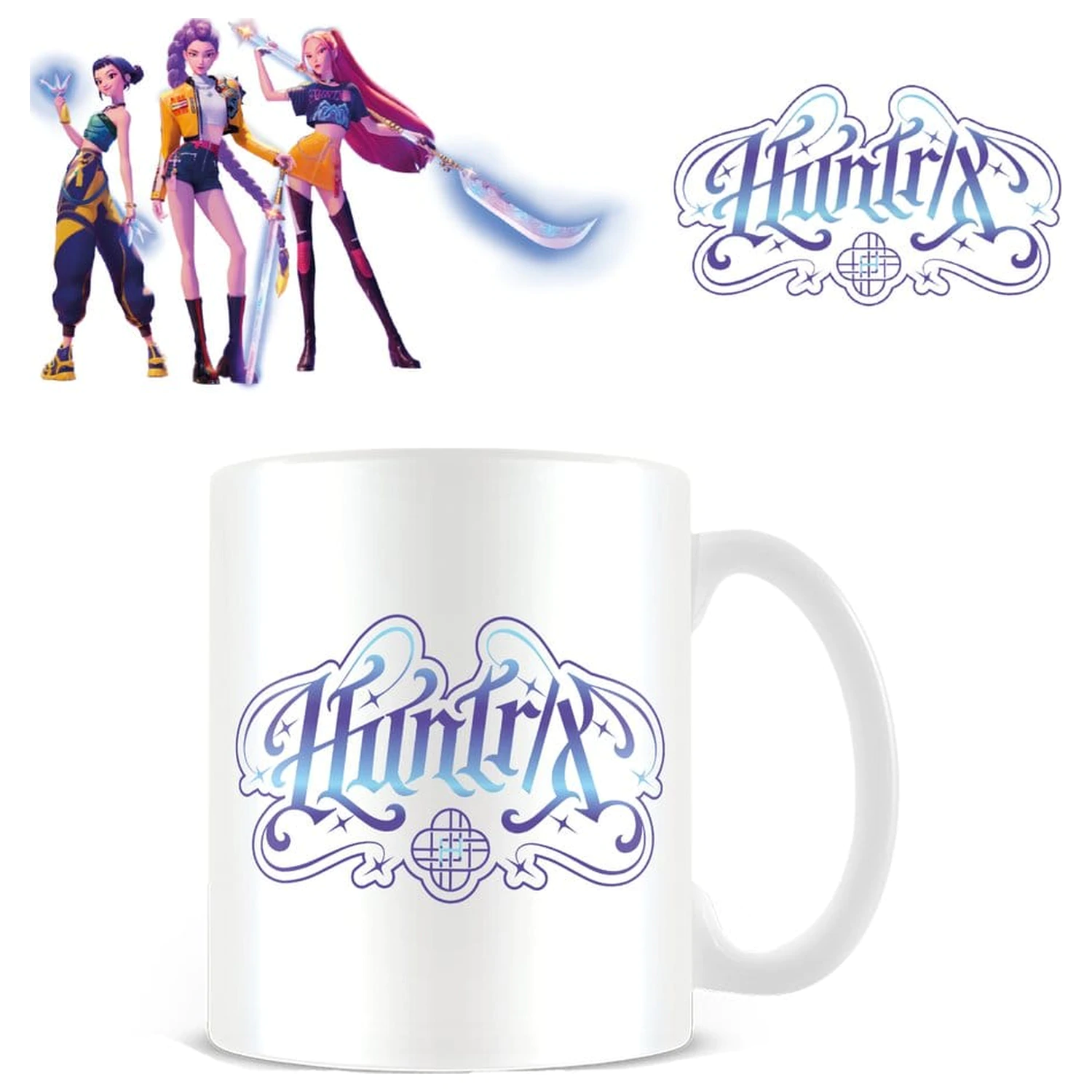 KPop Demon Hunters Hrnček Huntrix Group biely produktová fotografia