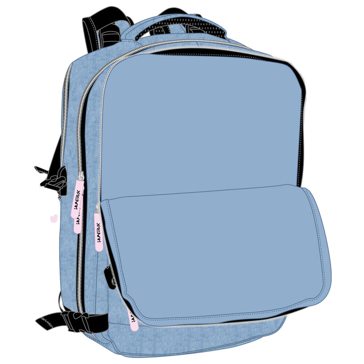 Kpop Demon Hunters Huntrix Cabin cestovný batoh 44 cm produktová fotografia