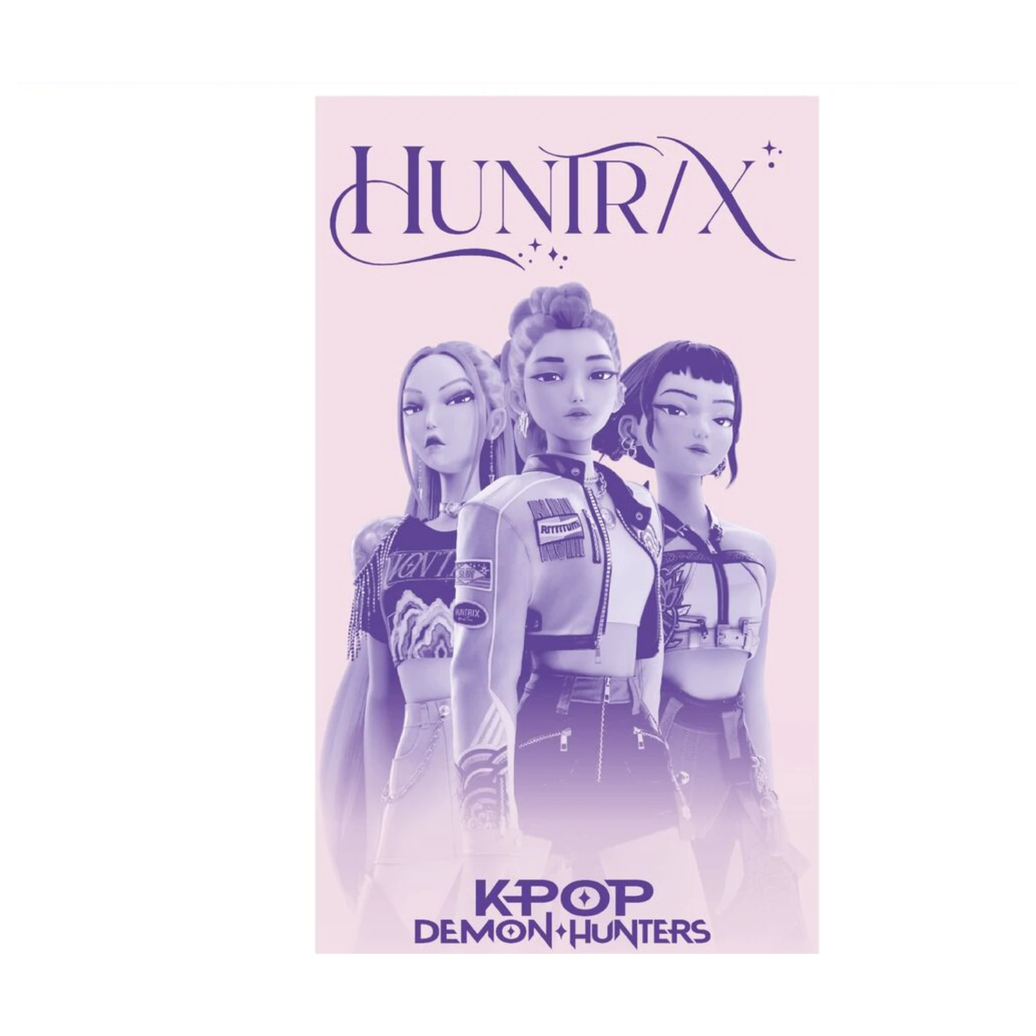 KPop Demon Hunters Huntrix mikrovláknový uterák produktová fotografia
