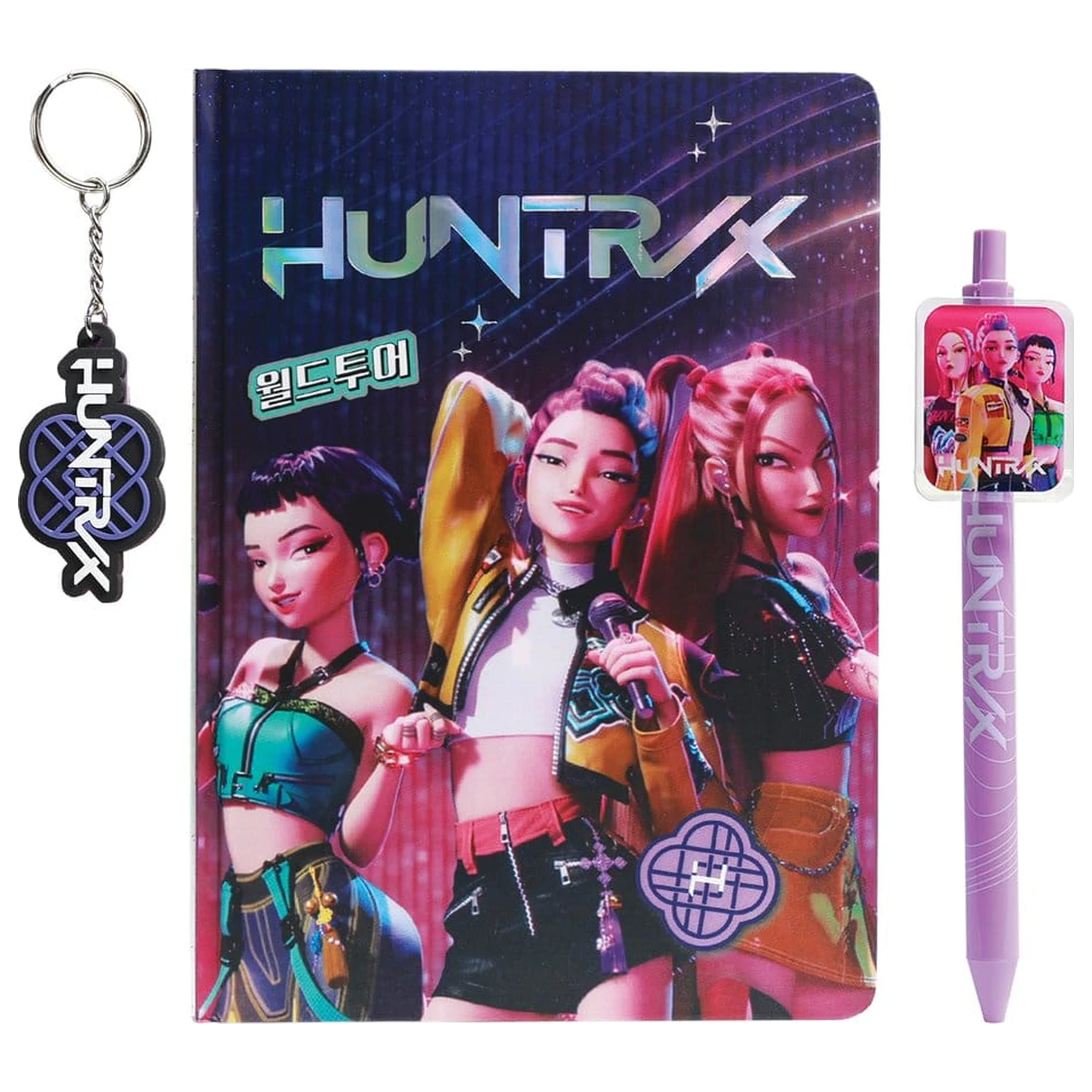 KPop Demon Hunters Notebook Darčeková súprava Huntr/x produktová fotografia