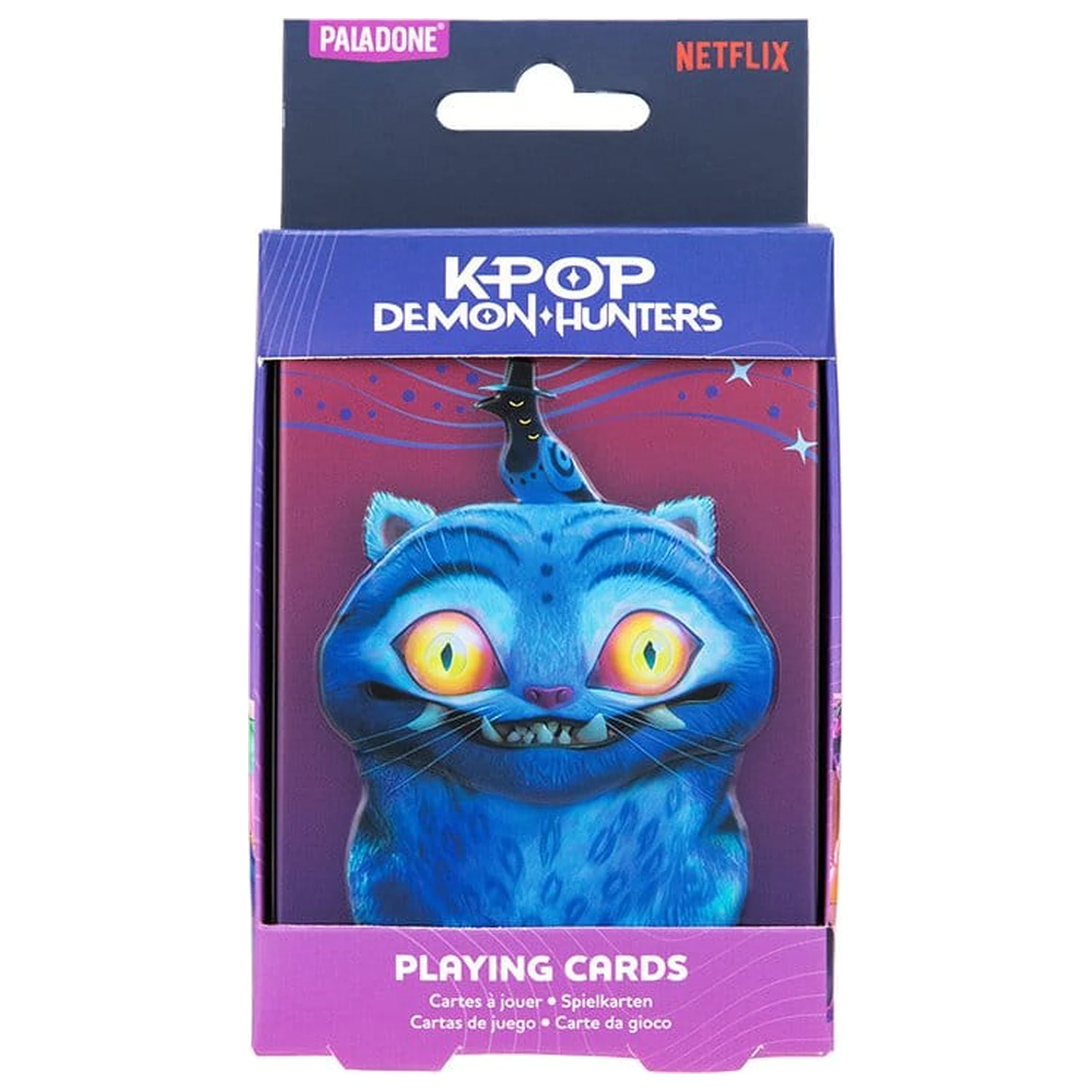 KPop Demon Hunters Hracie karty v plechovej škatuľke produktová fotografia