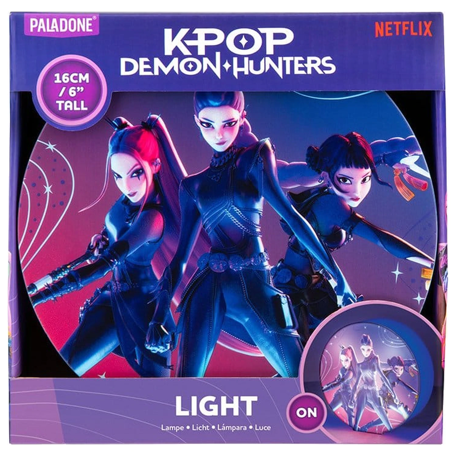 KPop Demon Hunters Light Box 16 cm produktová fotografia