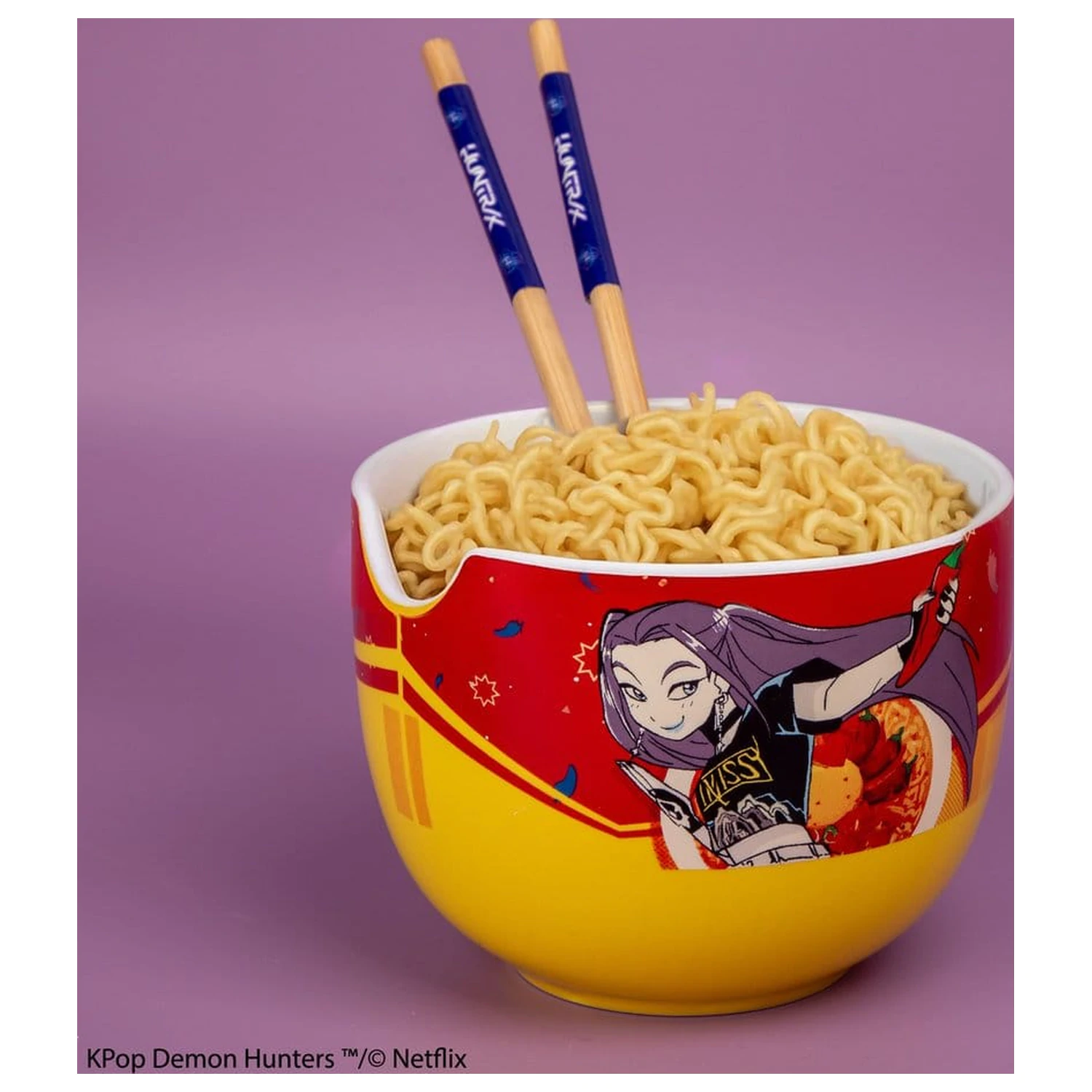 KPop Demon Hunters Ramen miska s paličkami Mira Spice Queen produktová fotografia