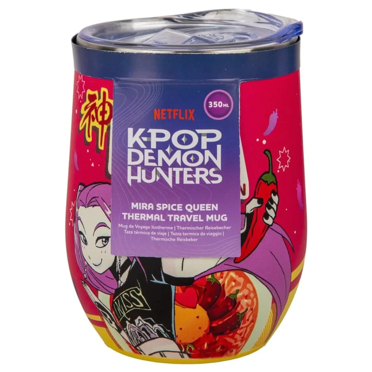 KPop Demon Hunters Termohrnček Mira Spice Queen produktová fotografia