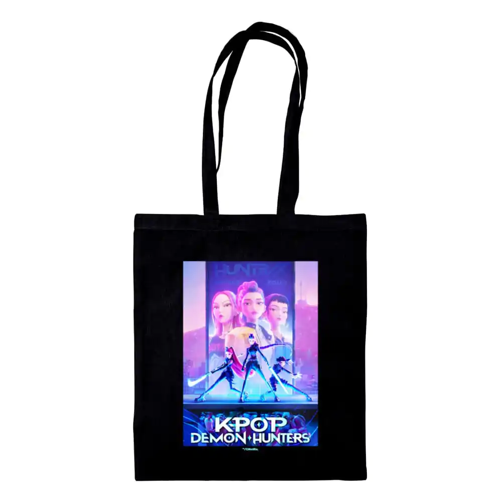 KPop Demon Hunters Tote Bag Movie Key Art Taška produktová fotografia