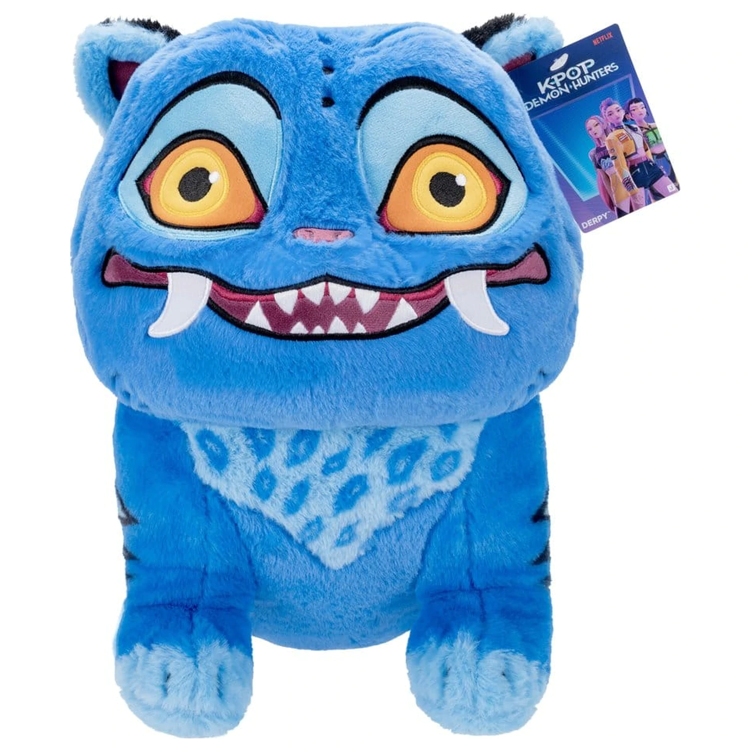KPOP Demon Hunters plyšová figúrka sediaca Derpy 30 cm produktová fotografia