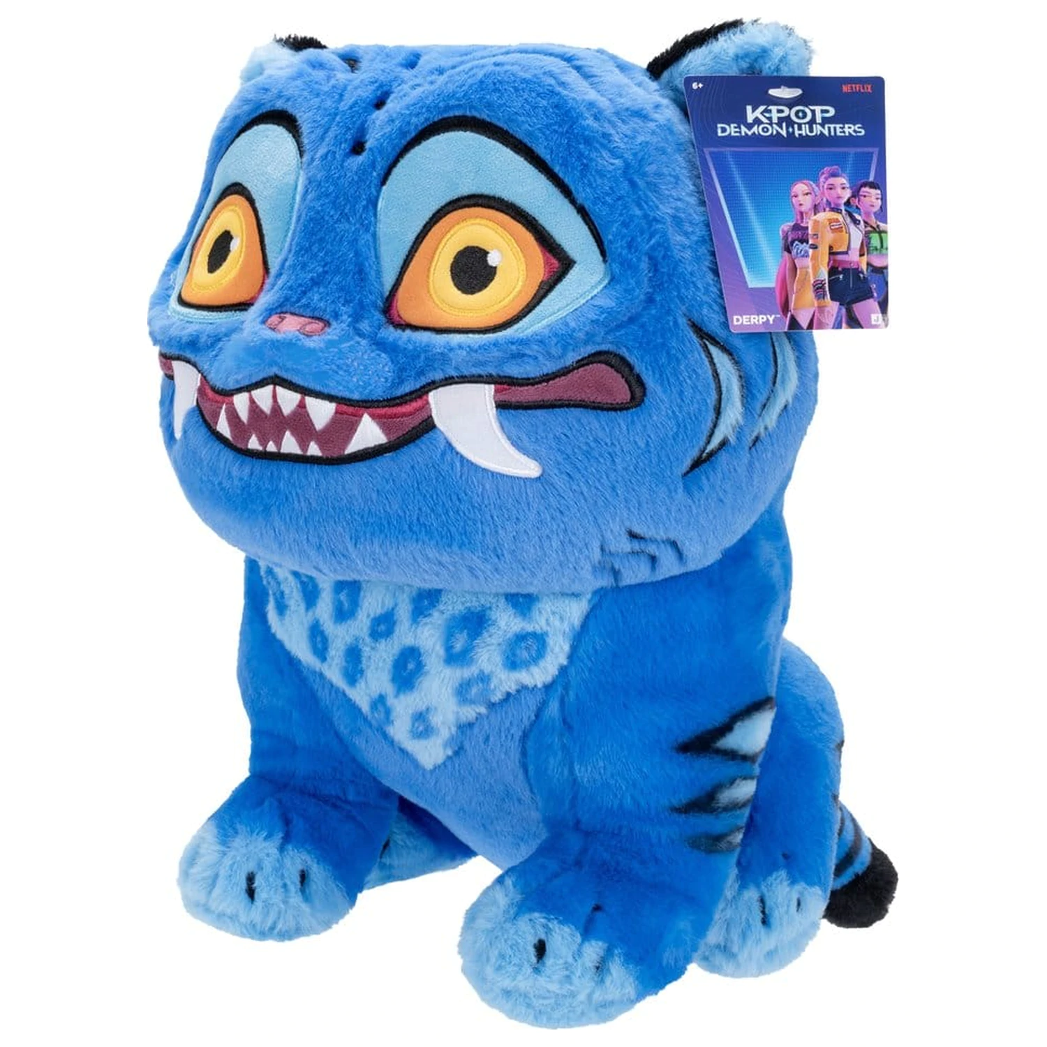 KPOP Demon Hunters plyšová figúrka sediaca Derpy 30 cm produktová fotografia