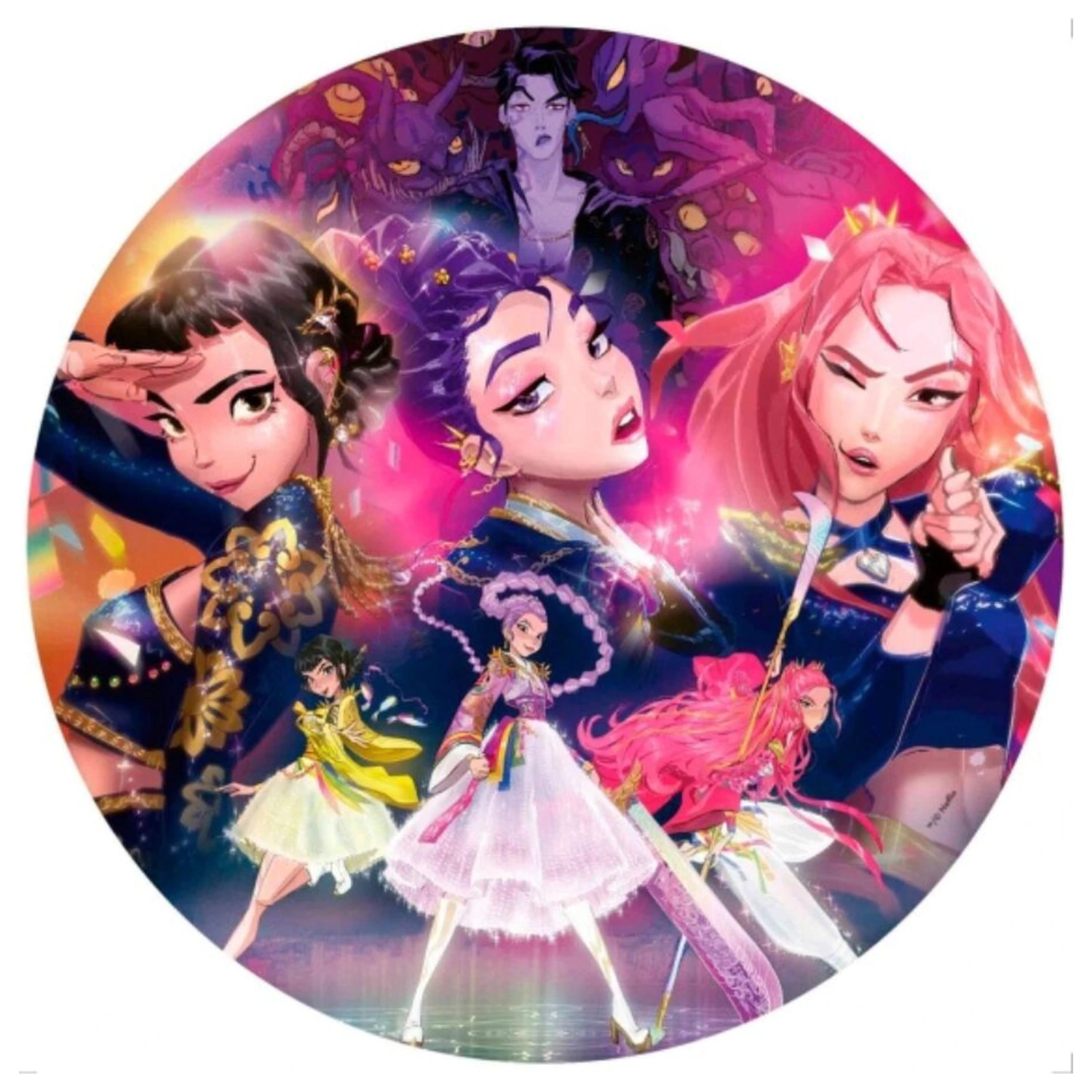 Kpop Demon Hunters puzzle 500 ks produktová fotografia