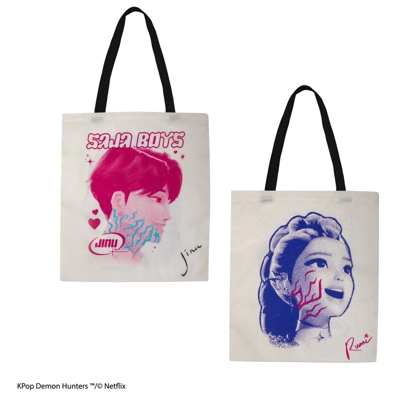 KPop Demon Hunters Tote Bag Rumi & Jinu produktová fotografia