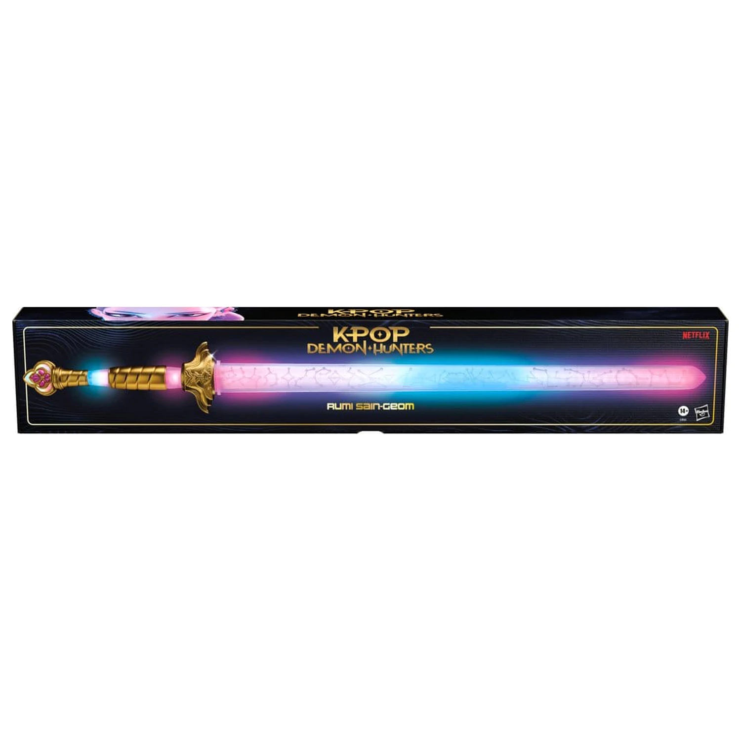 KPop Demon Hunters Rumi Sain-Geom Premium elektronický meč produktová fotografia