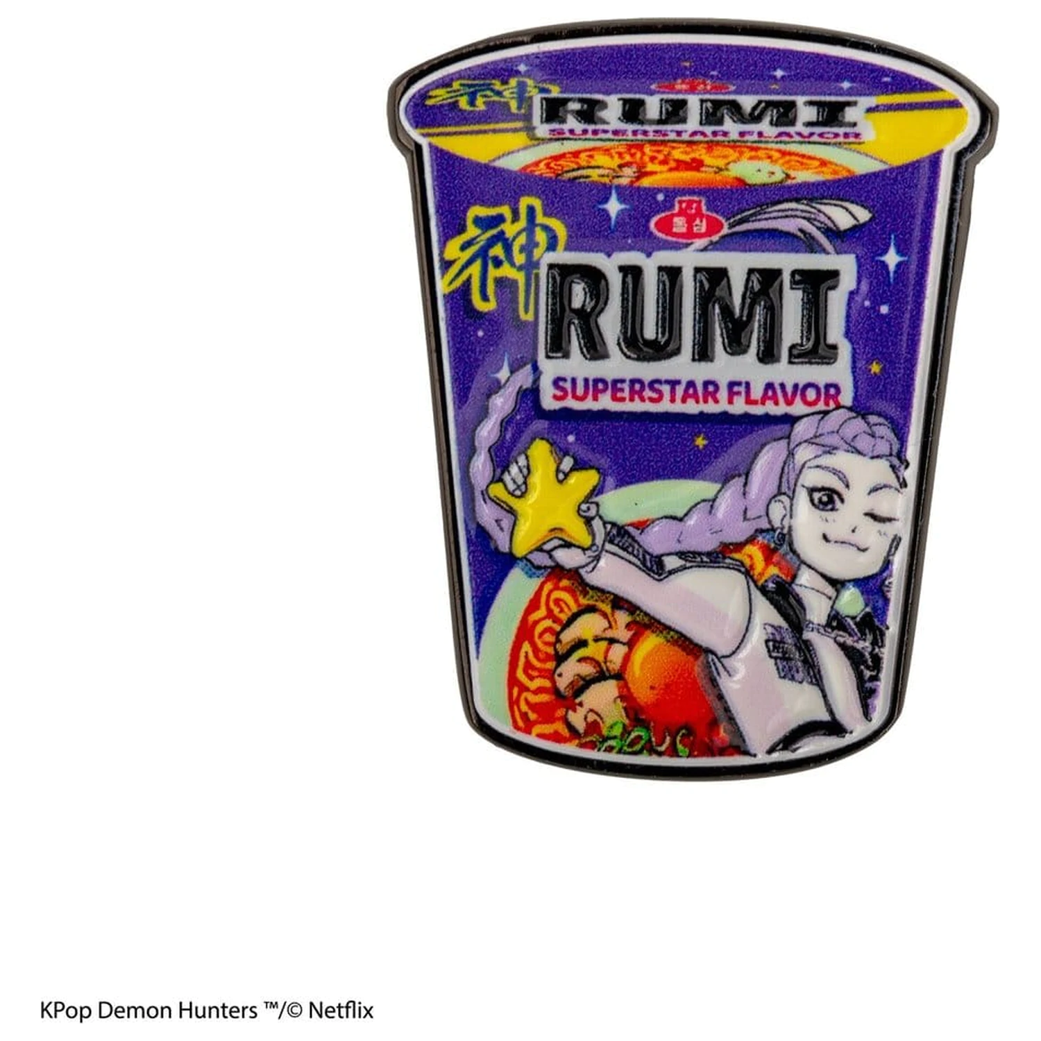 KPop Demon Hunters Pin Rumi Superstar Flavor Rezance produktová fotografia