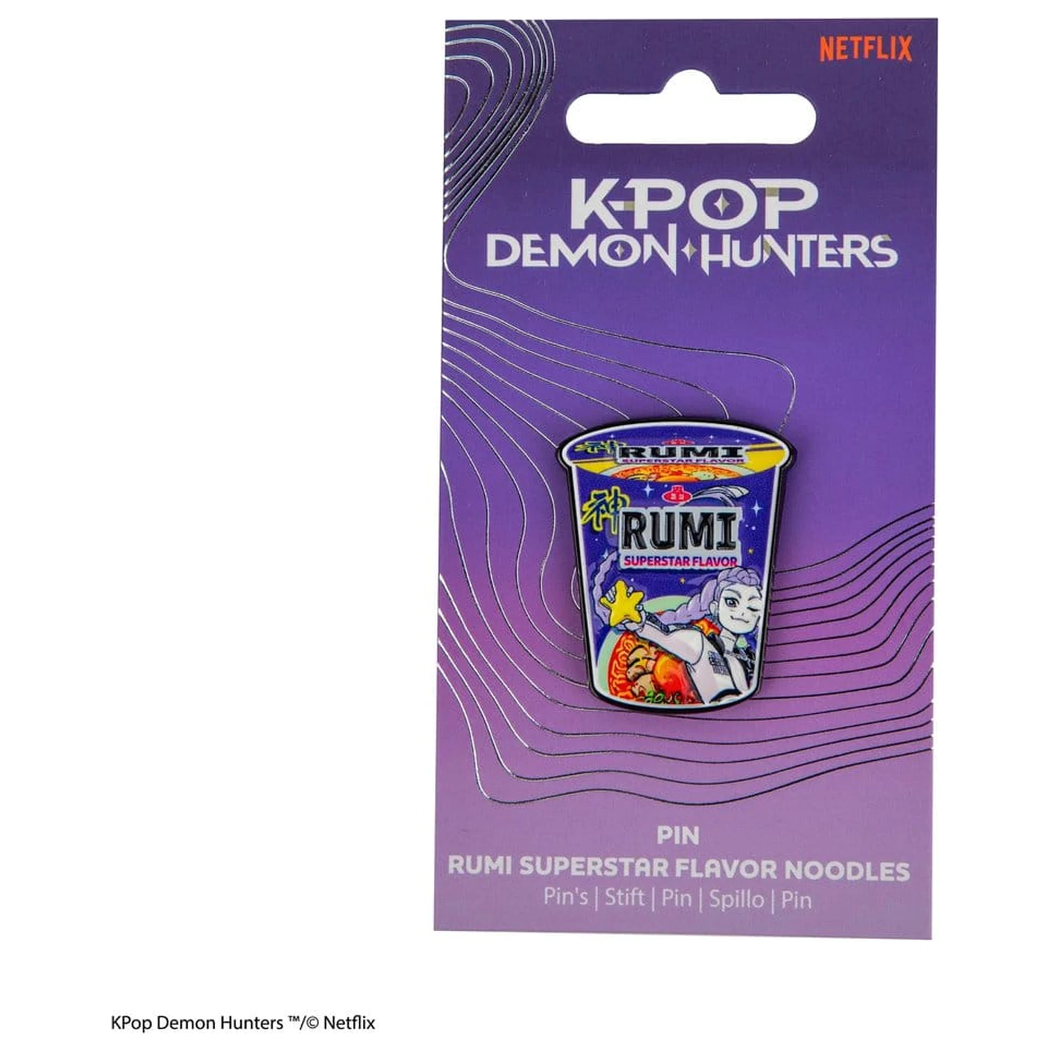 KPop Demon Hunters Pin Rumi Superstar Flavor Rezance produktová fotografia
