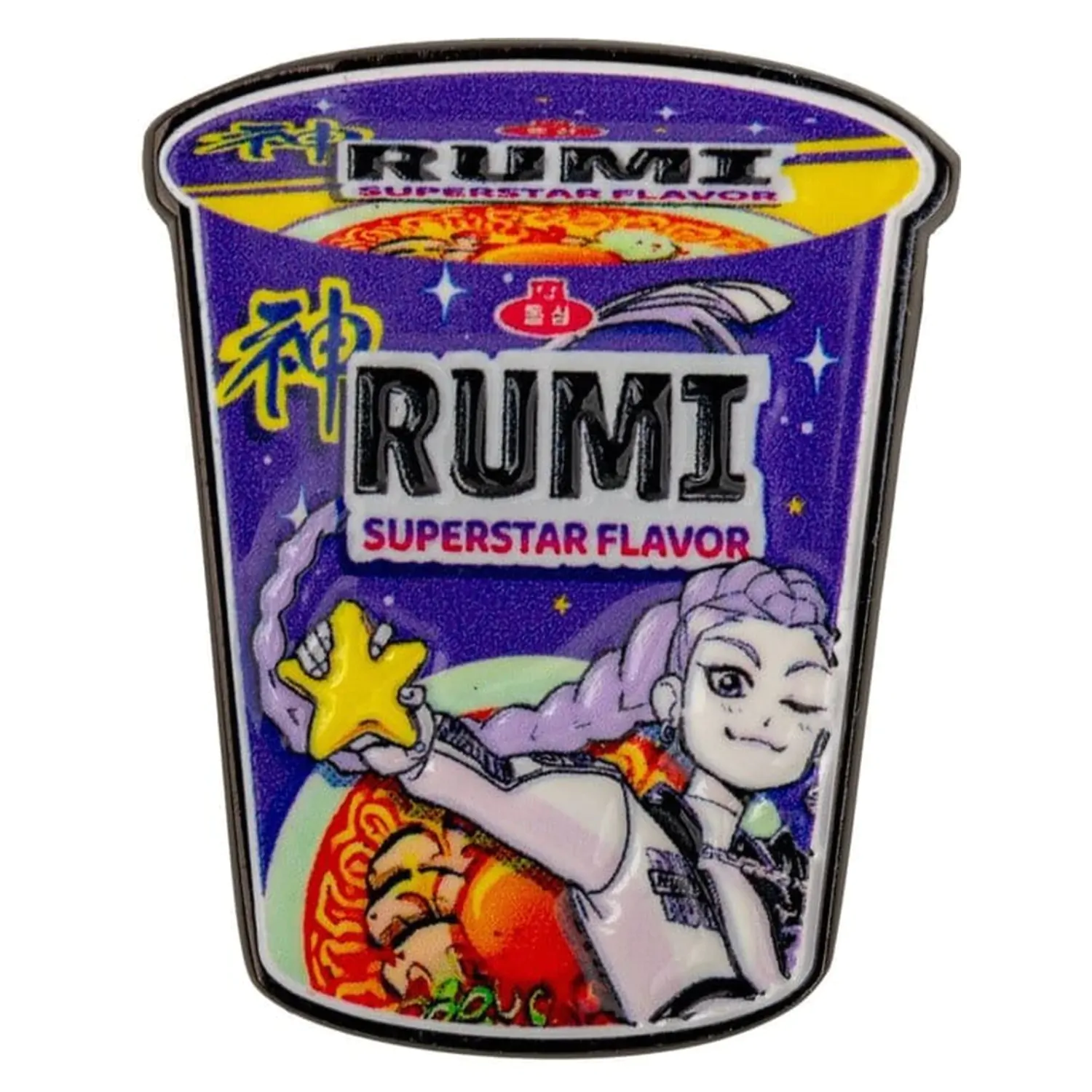 KPop Demon Hunters Pin Rumi Superstar Flavor Rezance produktová fotografia