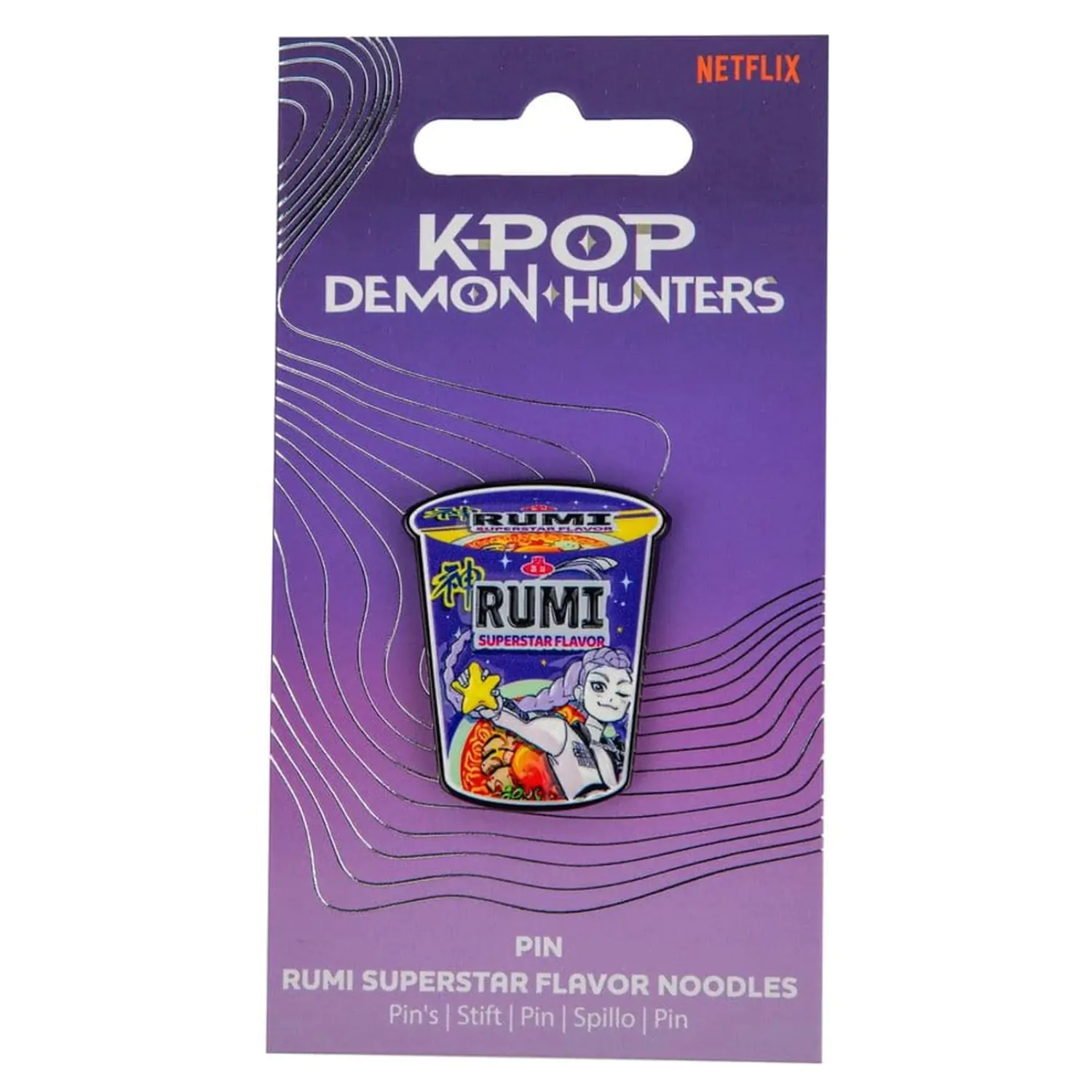 KPop Demon Hunters Pin Rumi Superstar Flavor Rezance produktová fotografia