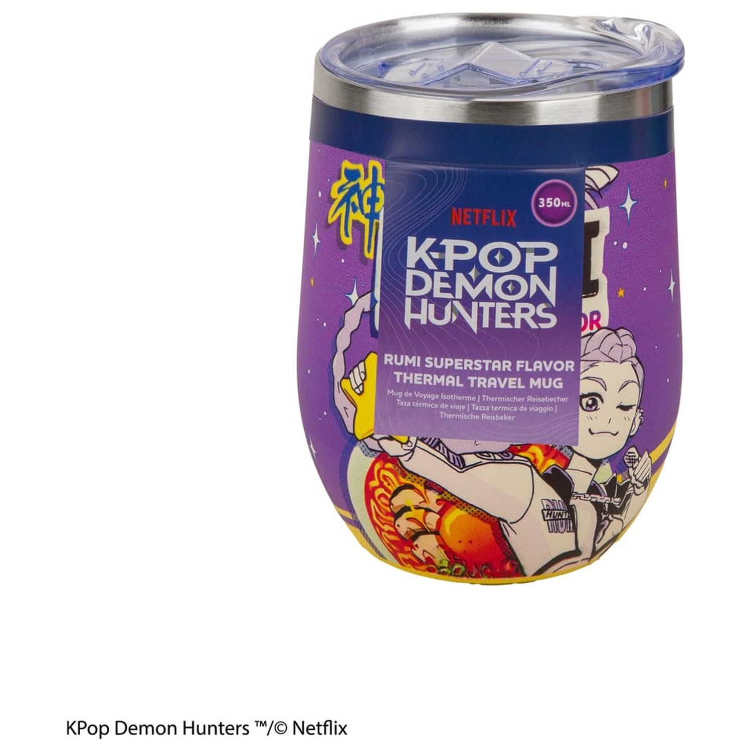 KPop Demon Hunters Termohrnček Rumi Superstar Flavor produktová fotografia