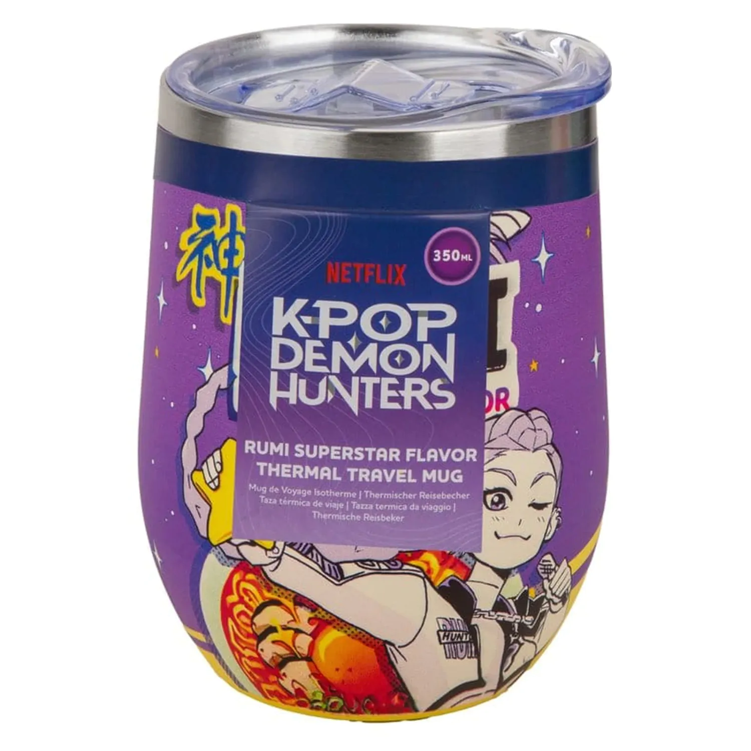 KPop Demon Hunters Termohrnček Rumi Superstar Flavor produktová fotografia