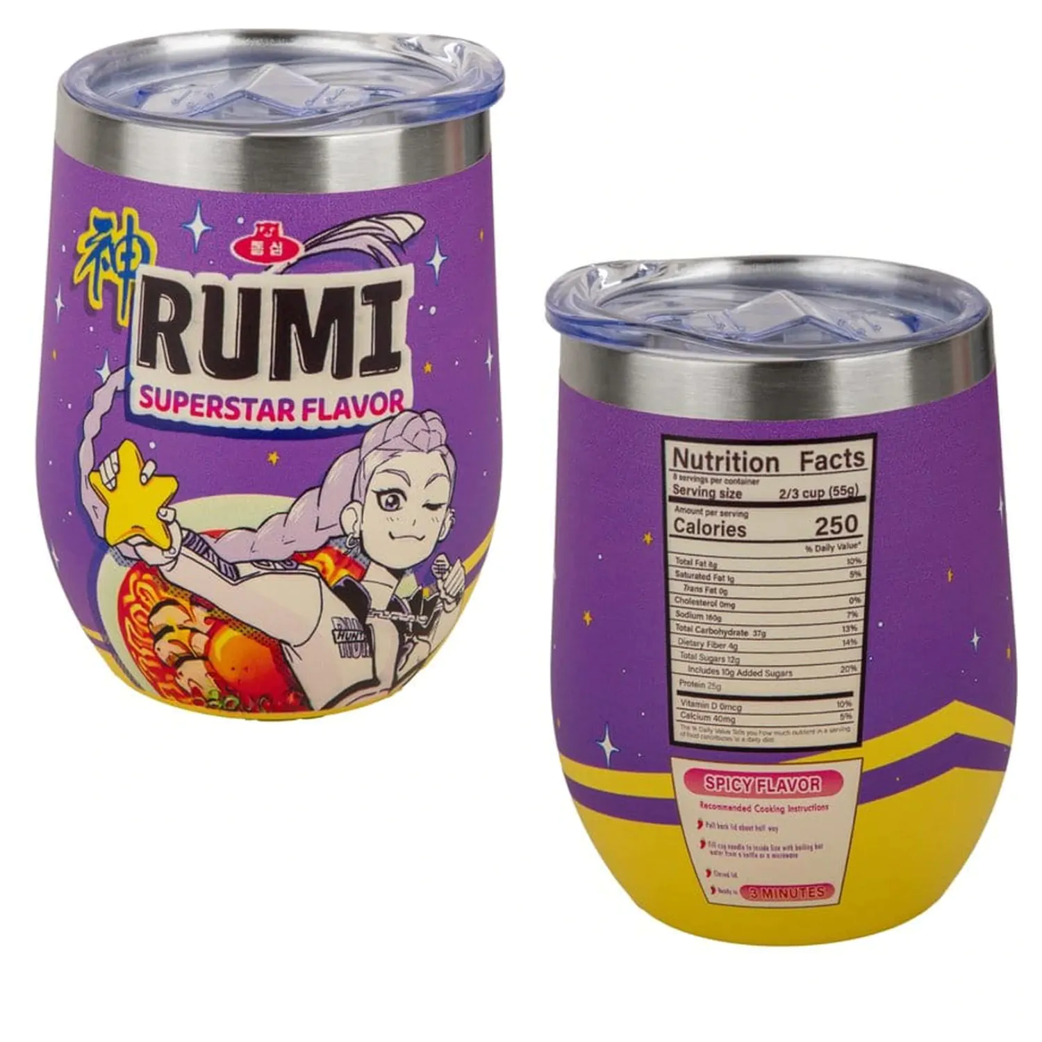 KPop Demon Hunters Termohrnček Rumi Superstar Flavor produktová fotografia