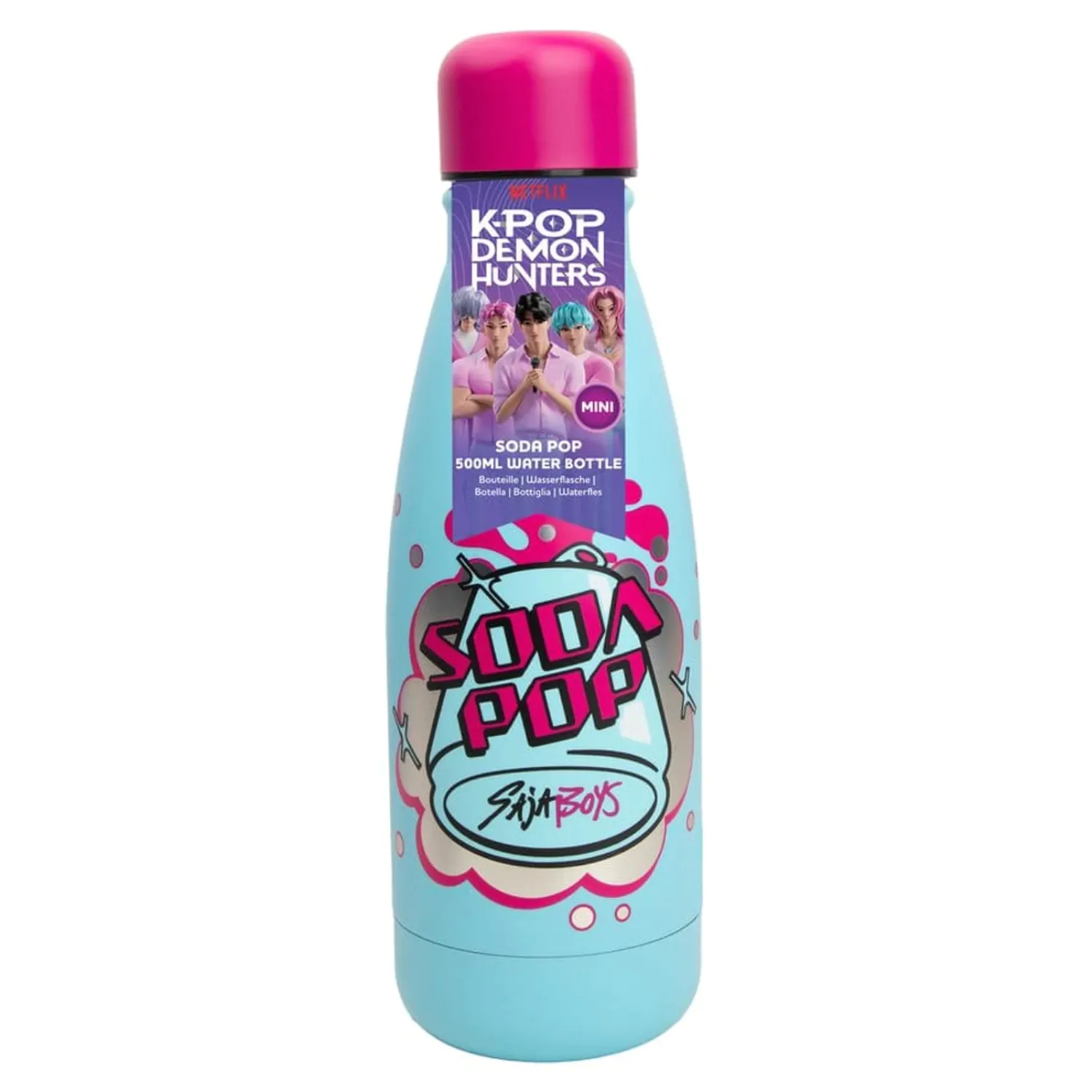 KPop Demon Hunters Mini fľaša na vodu Soda Pop produktová fotografia