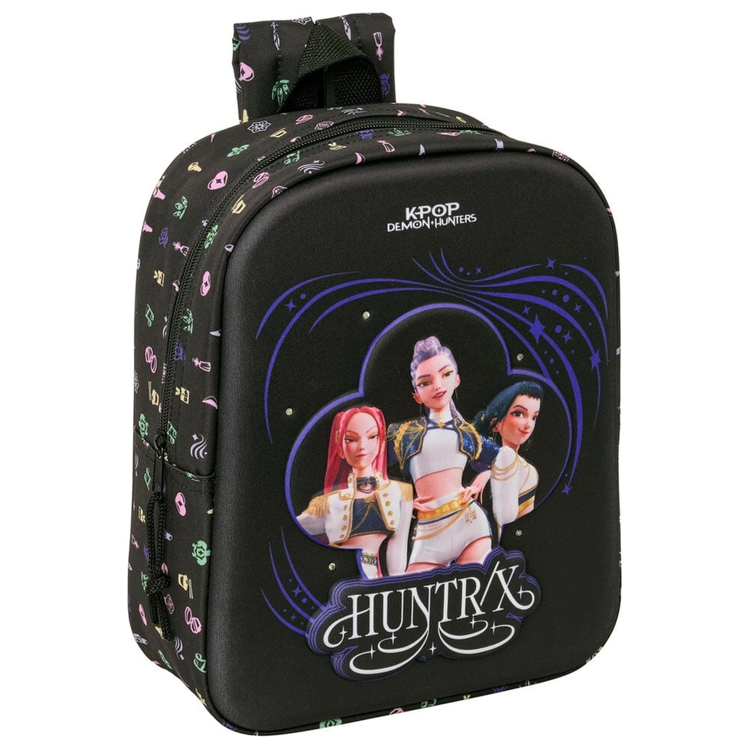 Kpop Demon Hunters Zvuk LEDS 3D batoh 27cm produktová fotografia