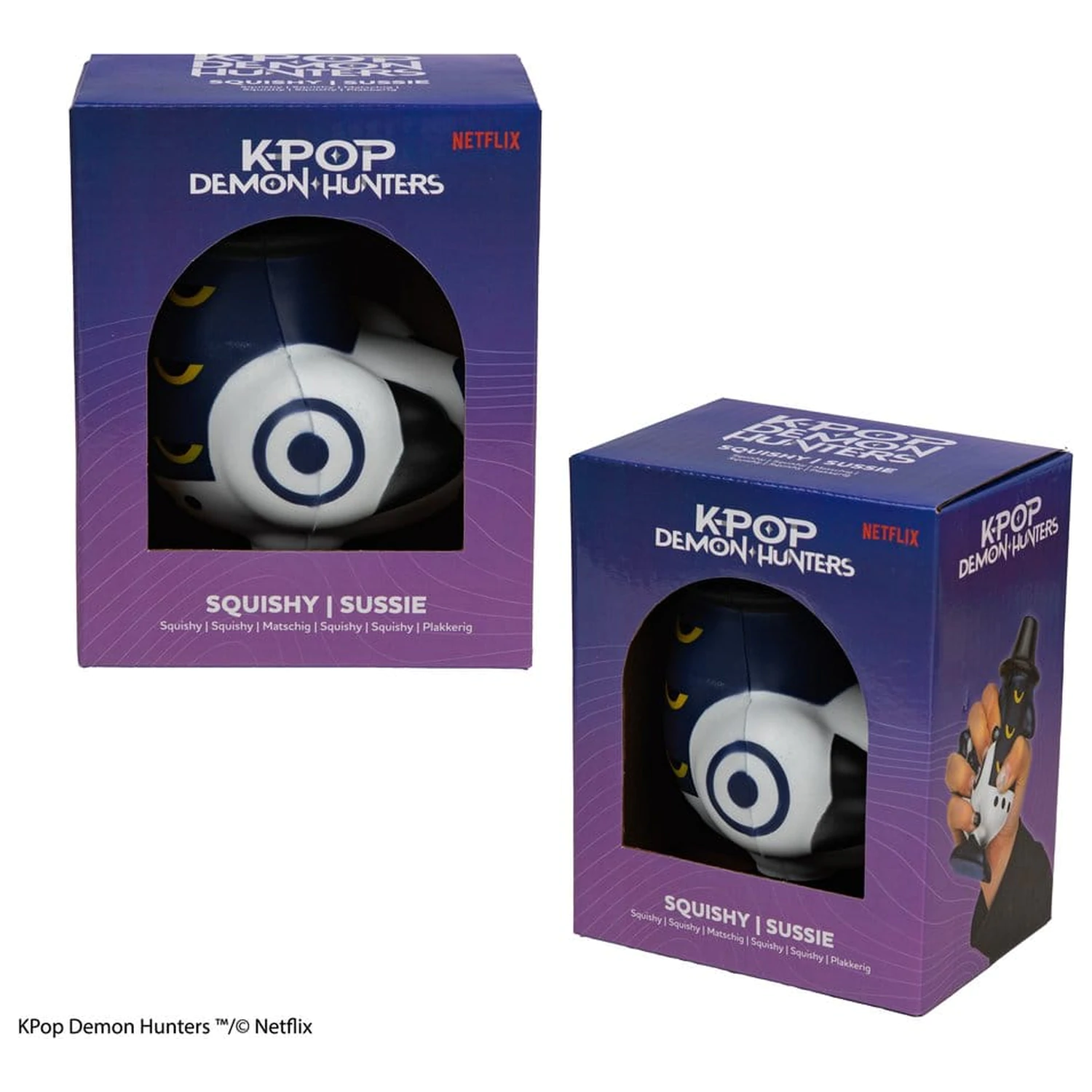 KPop Demon Hunters Squishy antistresová figúrka Sussie produktová fotografia