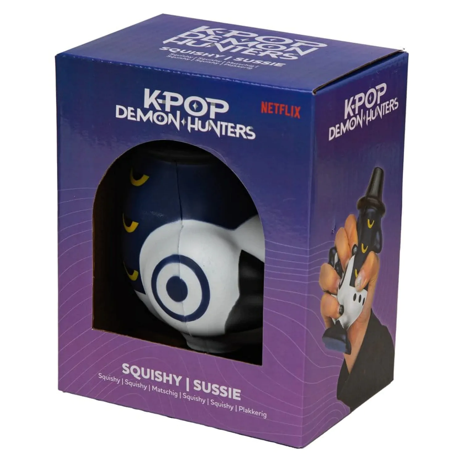 KPop Demon Hunters Squishy antistresová figúrka Sussie produktová fotografia