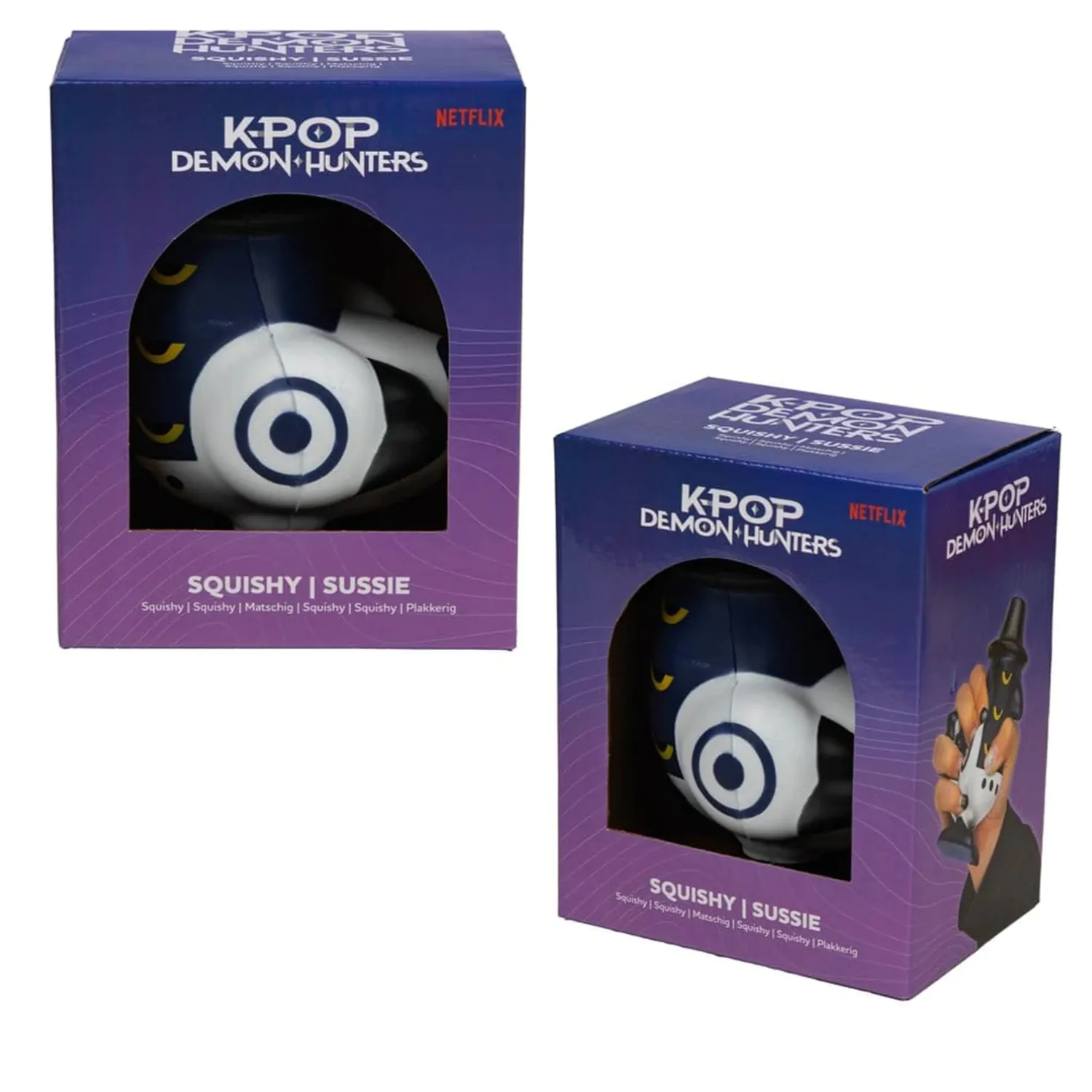 KPop Demon Hunters Squishy antistresová figúrka Sussie produktová fotografia