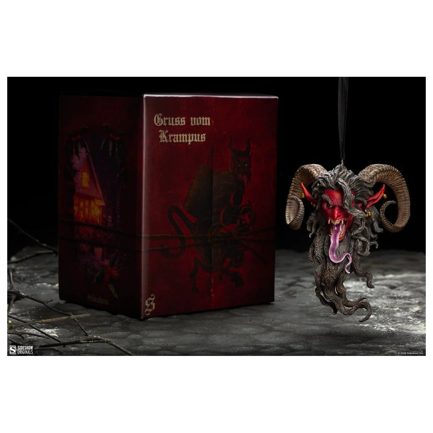 Krampus Ozdoba Der Krampus (Deadly Red) 17 cm produktová fotografia